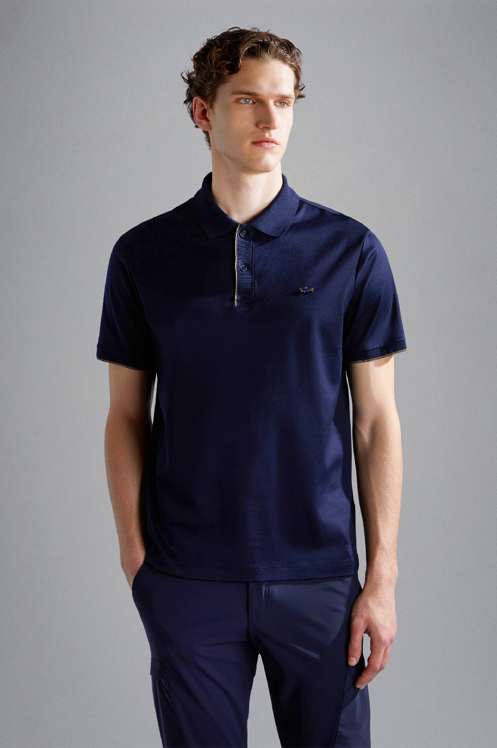Paul & Shark Polo in cotone Aqua Interlock Paul & Shark