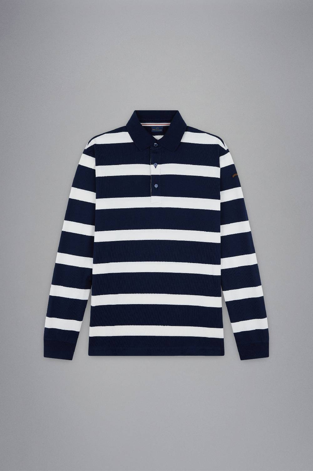 Paul & Shark Polo In Cotone Con Motivo A Righe Paul & Shark