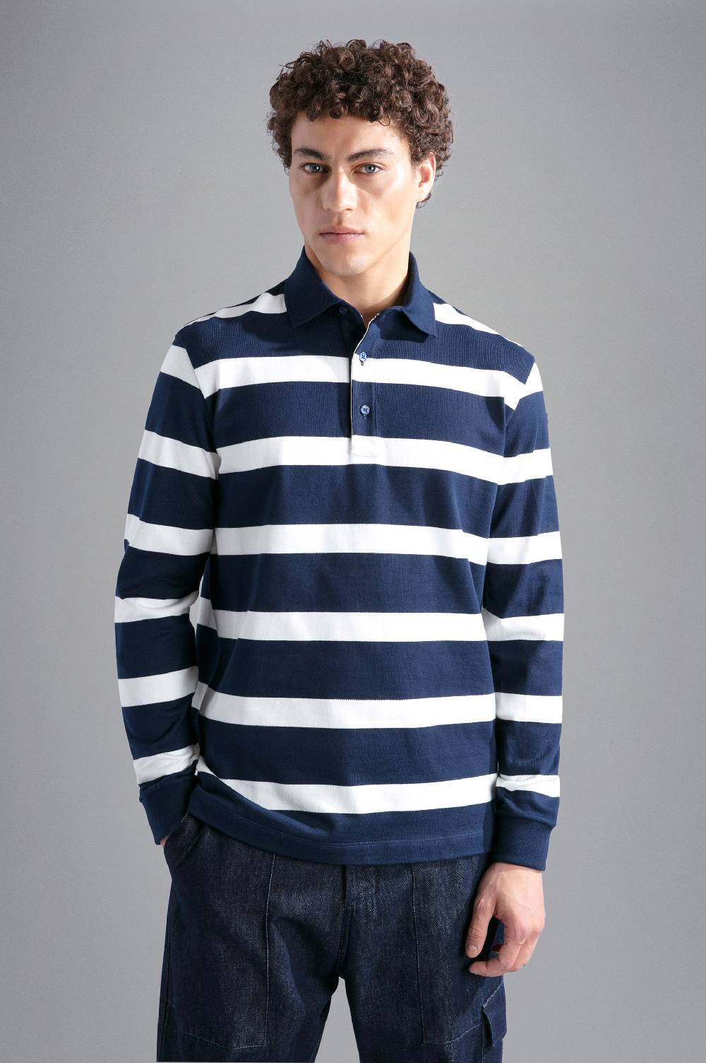 Paul & Shark Polo in cotone con motivo a righe Paul & Shark