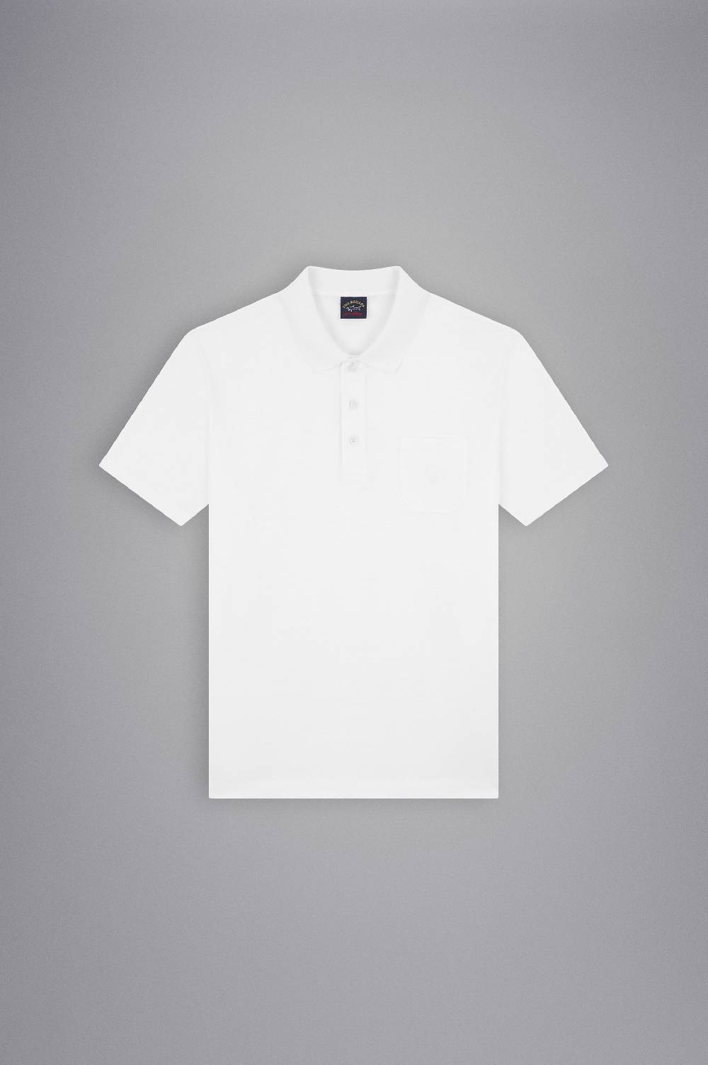 Paul & Shark Polo In Jersey Di Cotone Con Logo Ricamato Paul & Shark