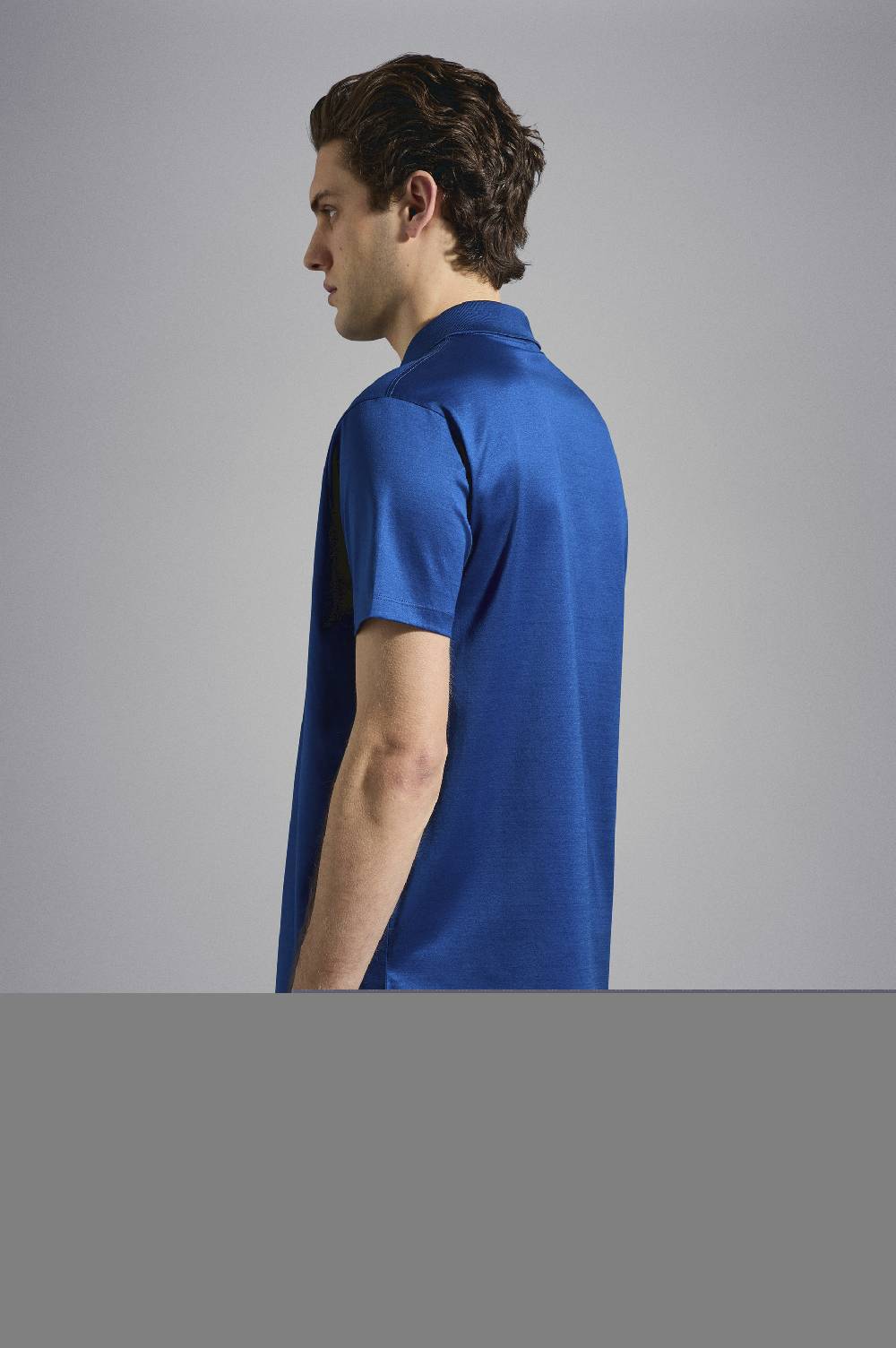 Paul & Shark Polo In Jersey Di Cotone Con Logo Ricamato Paul & Shark