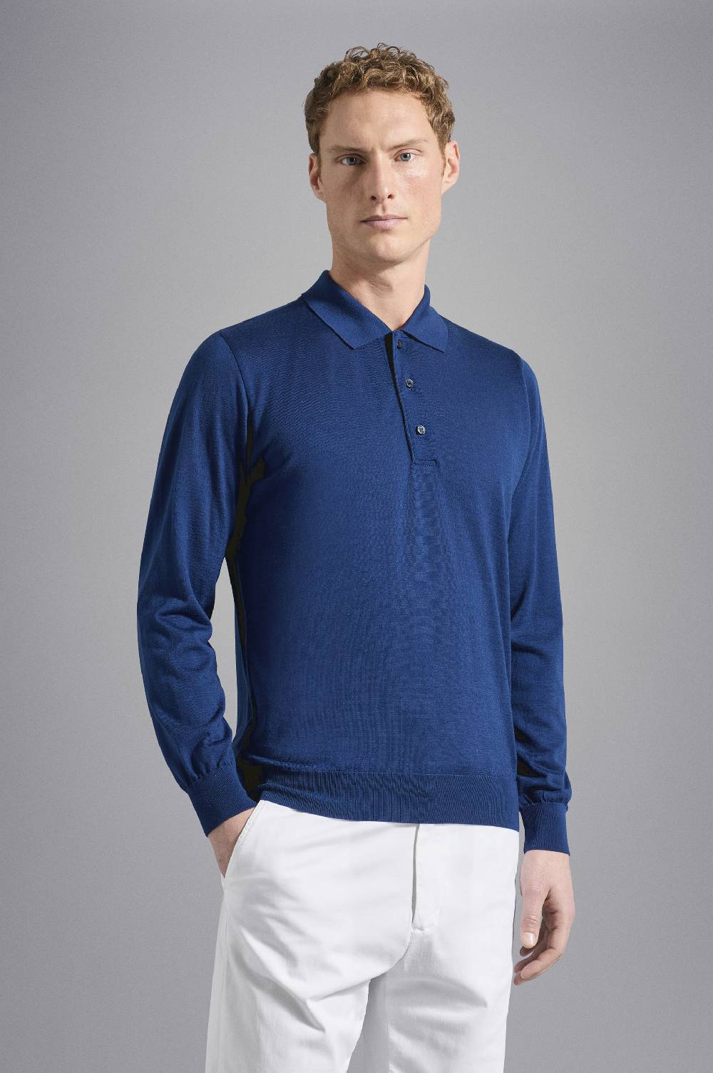 Paul & Shark Polo in lana Merino extra fine Winter-Summer Paul & Shark