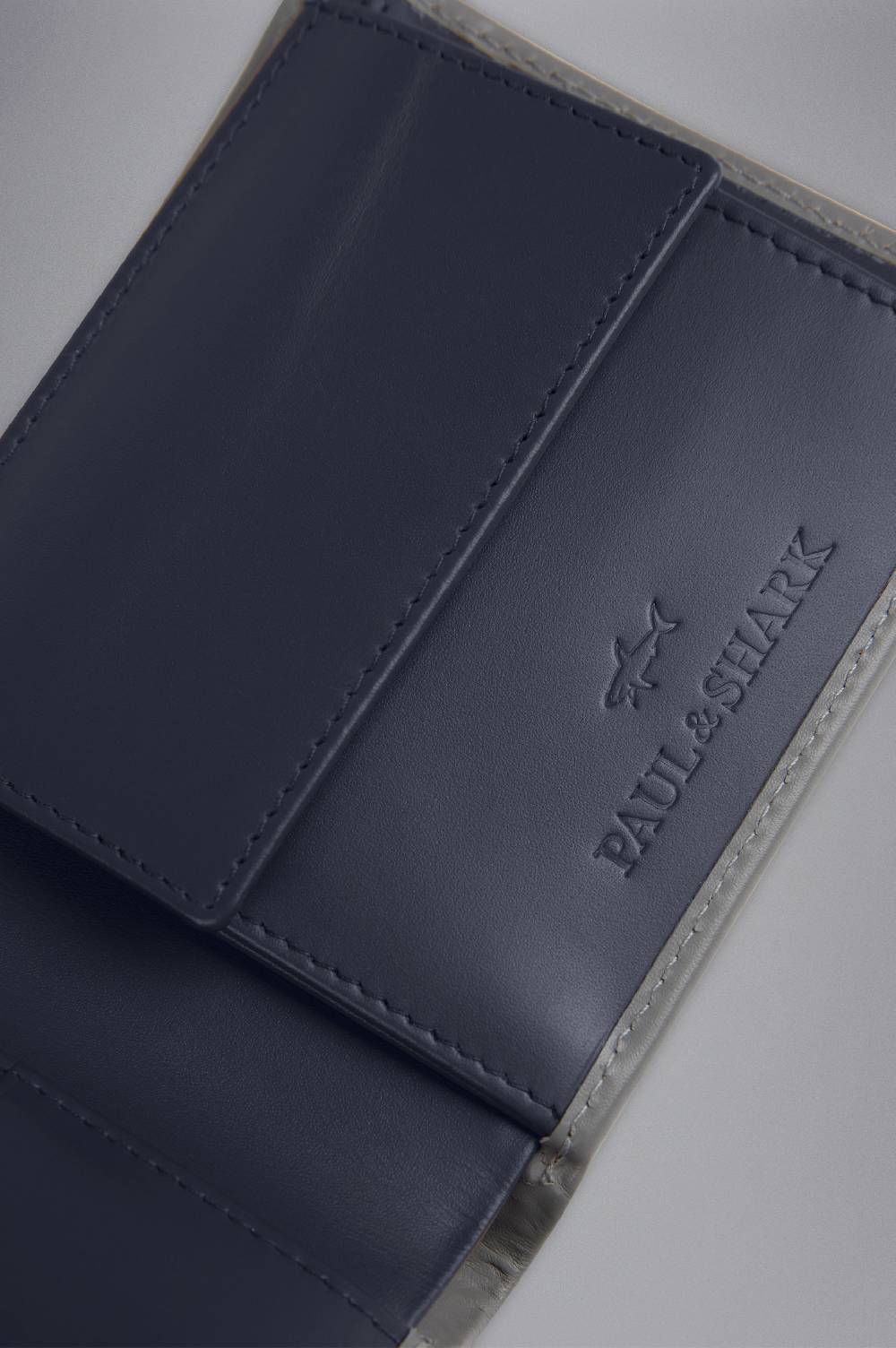 Paul & Shark Portafoglio In Pelle Fin-embossed Paul & Shark