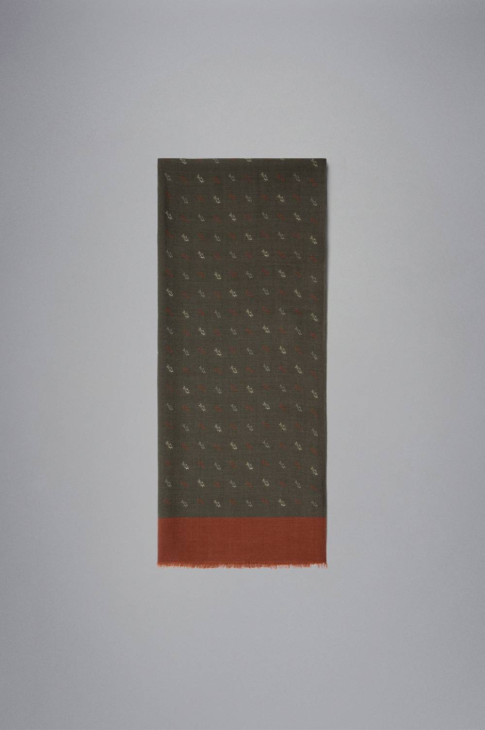 Paul & Shark Sciarpa in lana con motivo Shark Paul & Shark