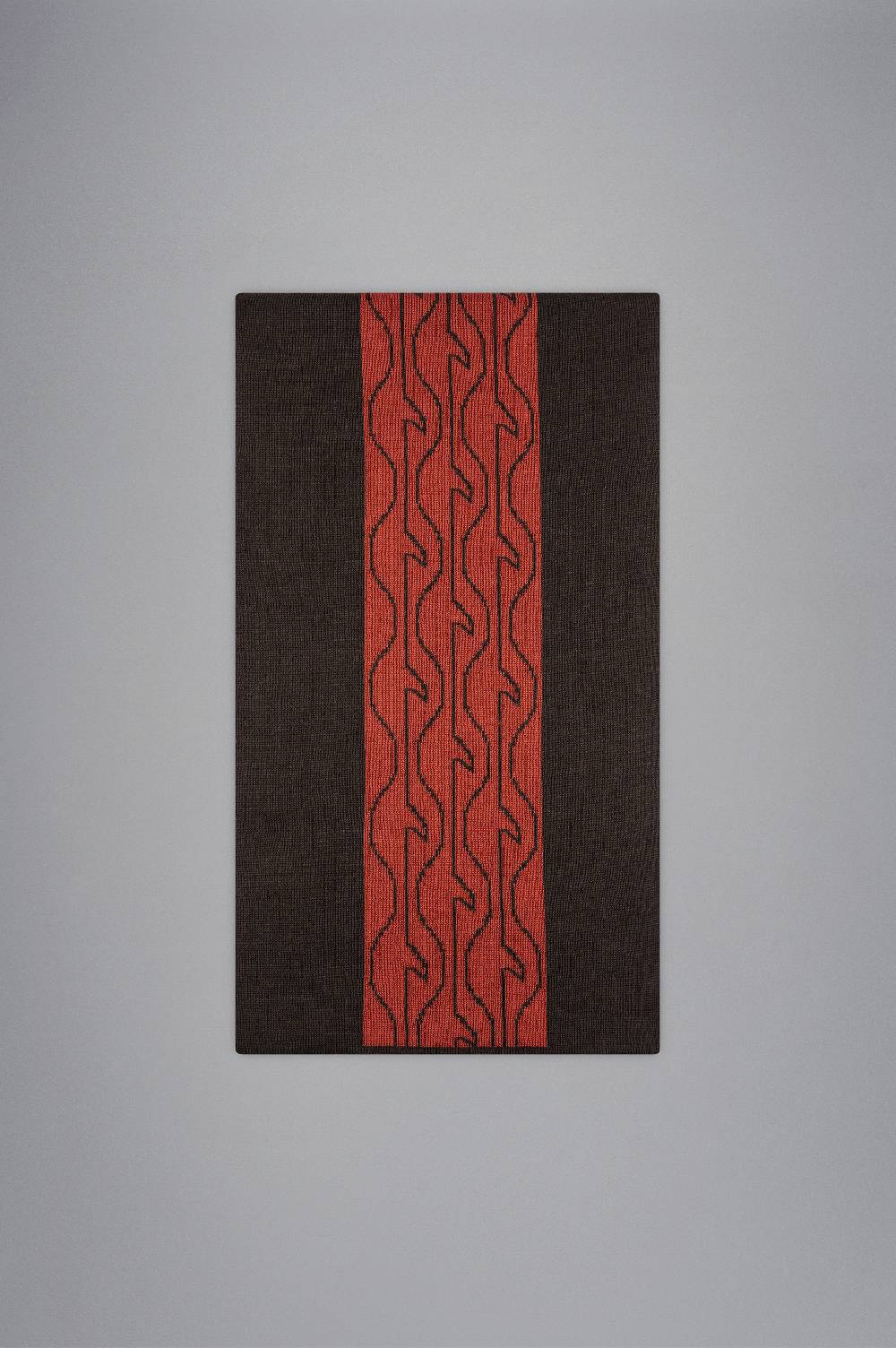 Paul & Shark Sciarpa in lana jacquard Monogram Paul & Shark