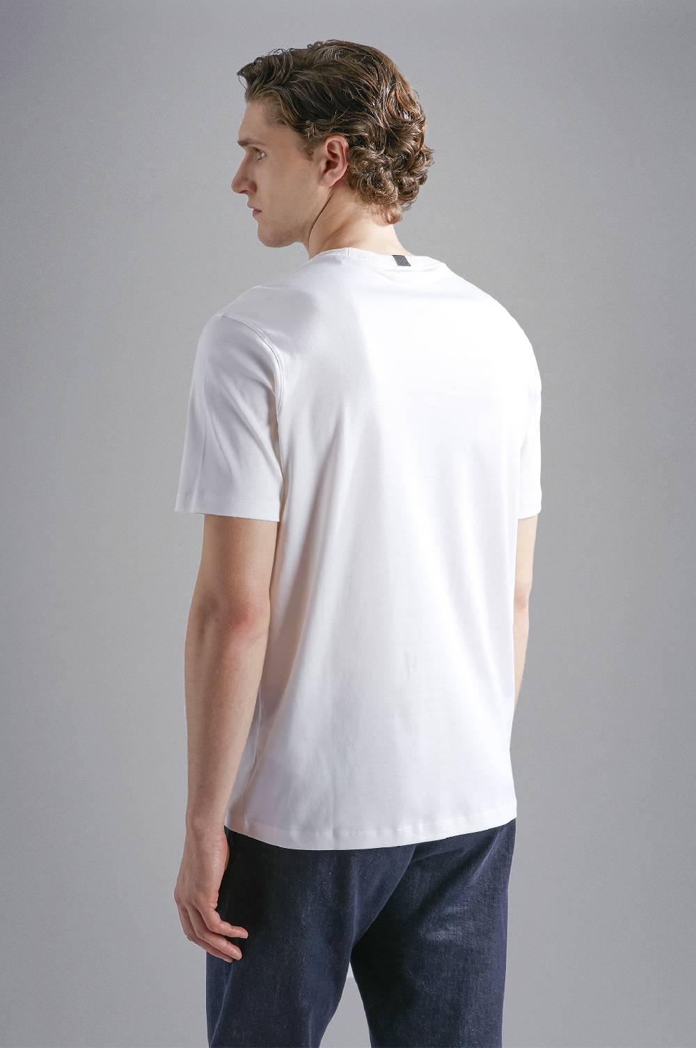 Paul & Shark T-shirt In Cotone Aqua Interlock Paul & Shark