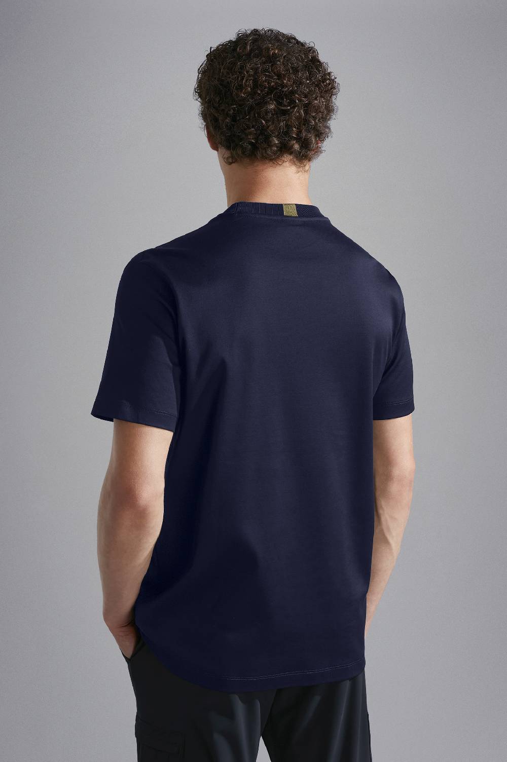 Paul & Shark T-shirt In Cotone Aqua Interlock Paul & Shark