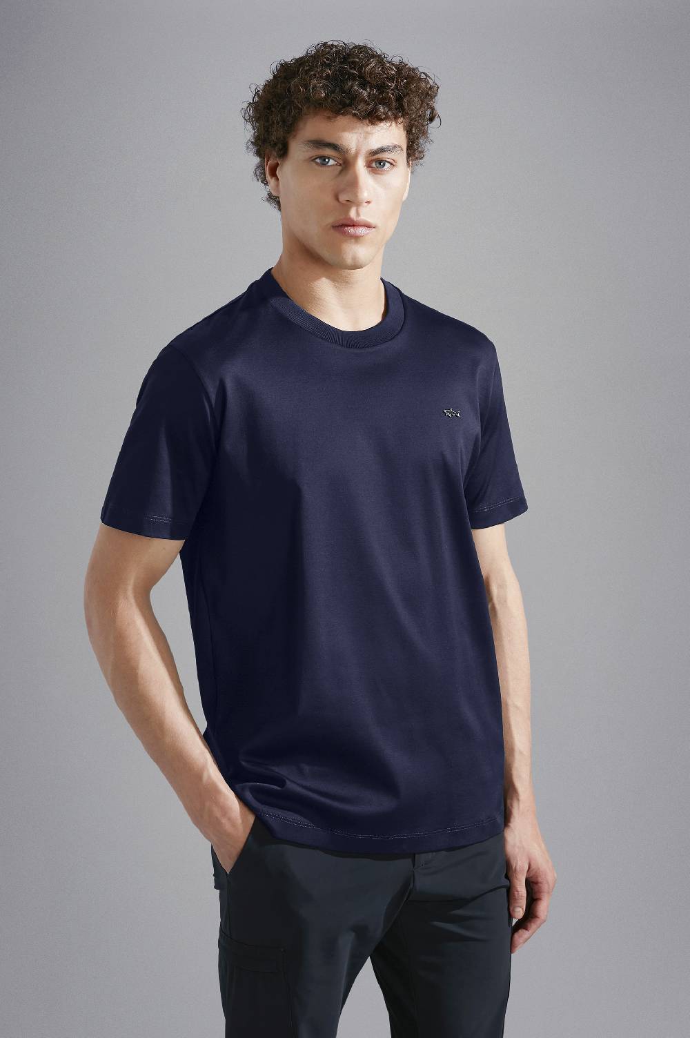 Paul & Shark T-shirt in cotone Aqua Interlock Paul & Shark