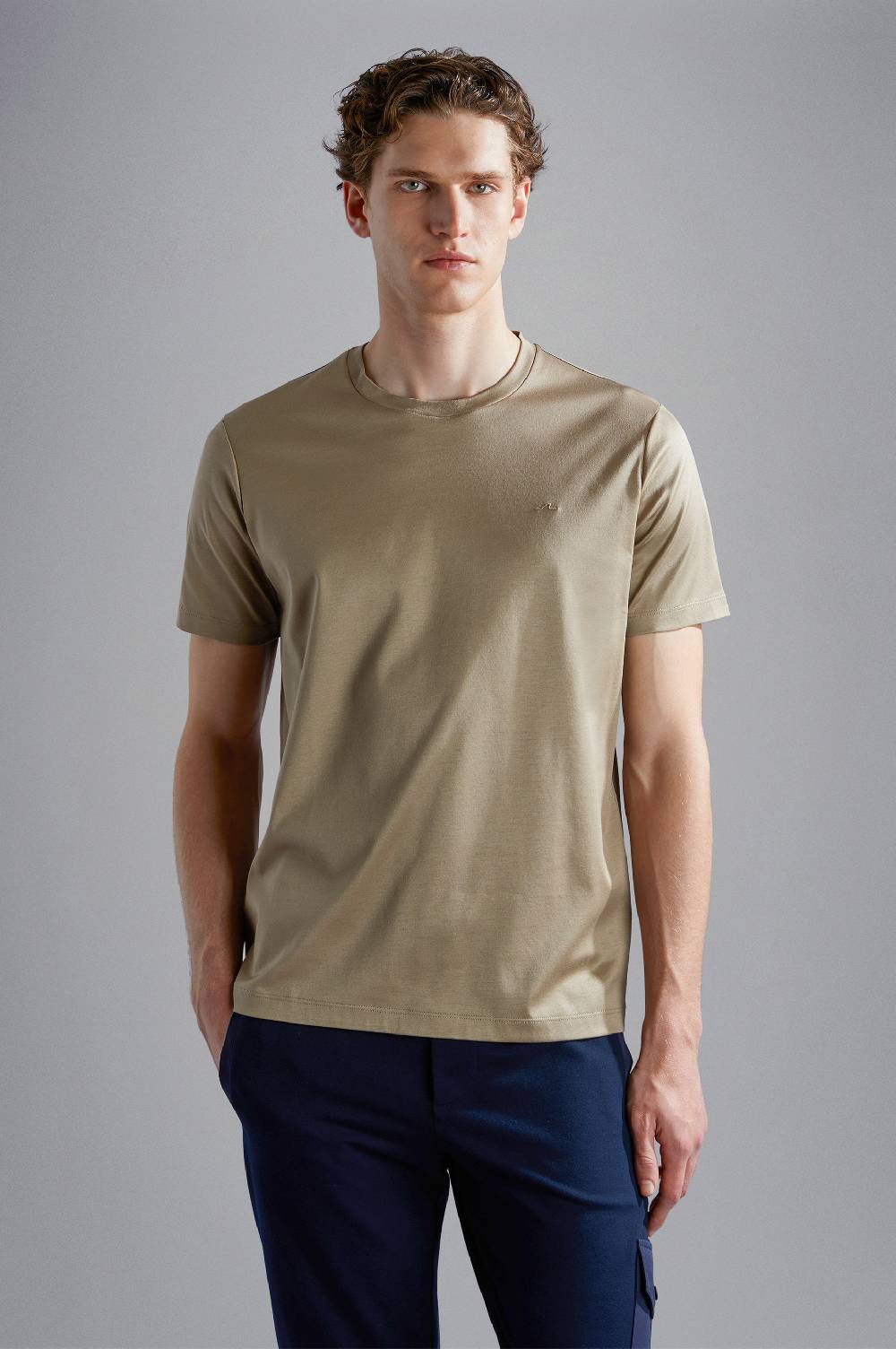 Paul & Shark T-shirt in cotone Aqua Interlock Paul & Shark