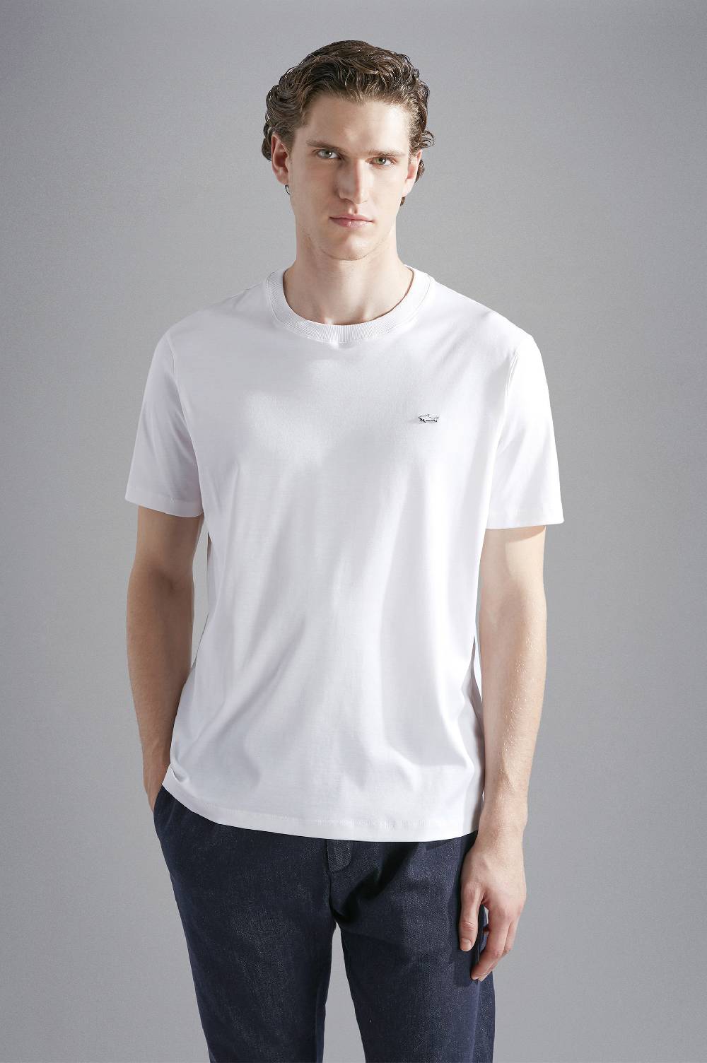 Paul & Shark T-shirt in cotone Aqua Interlock Paul & Shark