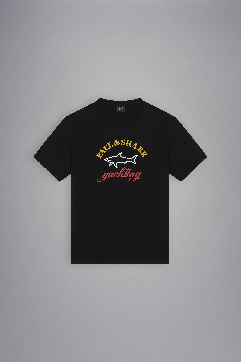 Paul & Shark T-Shirt In Cotone Con Logo Stampato Paul & Shark