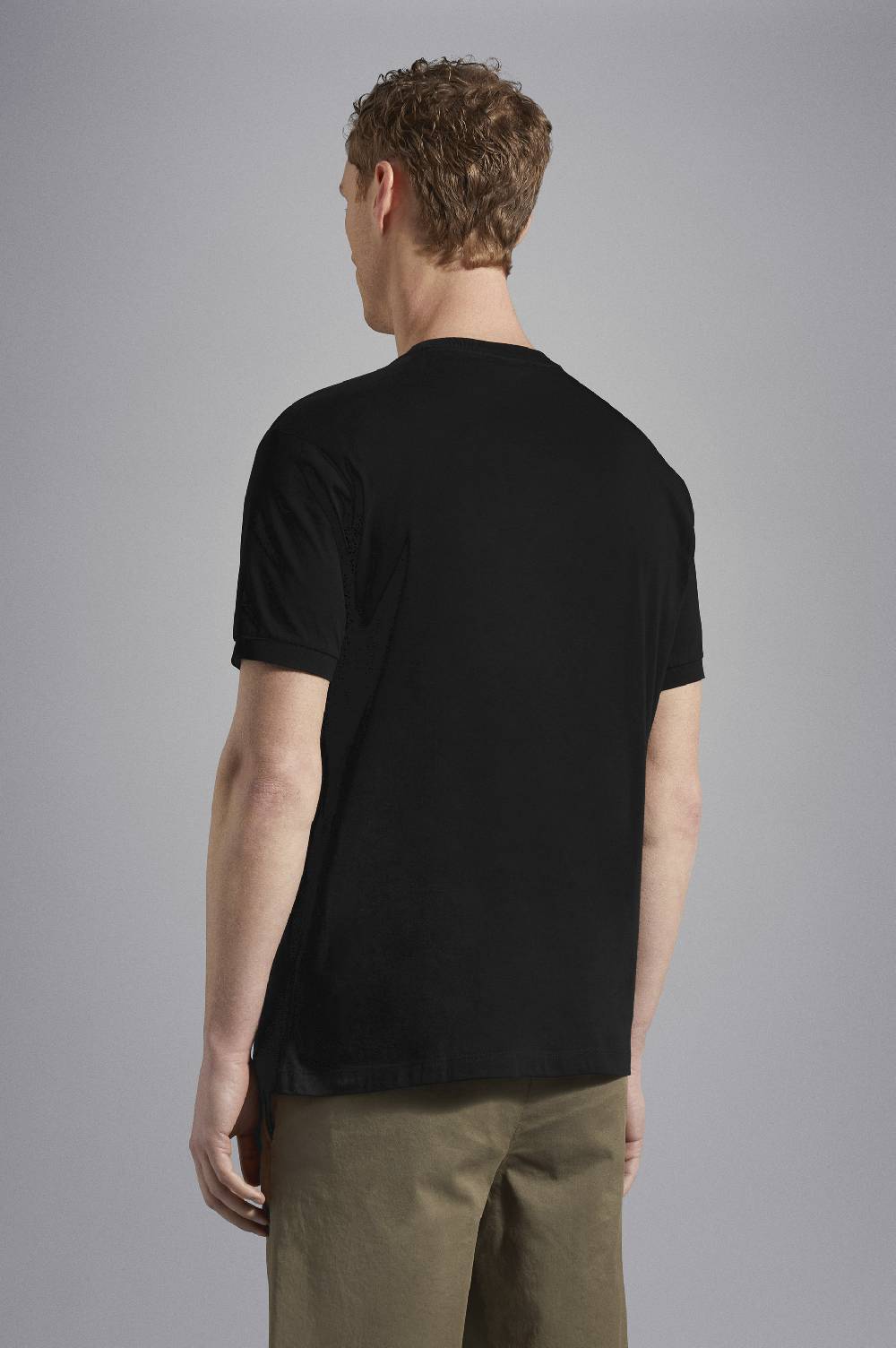 Paul & Shark T-Shirt In Cotone Con Logo Stampato Paul & Shark