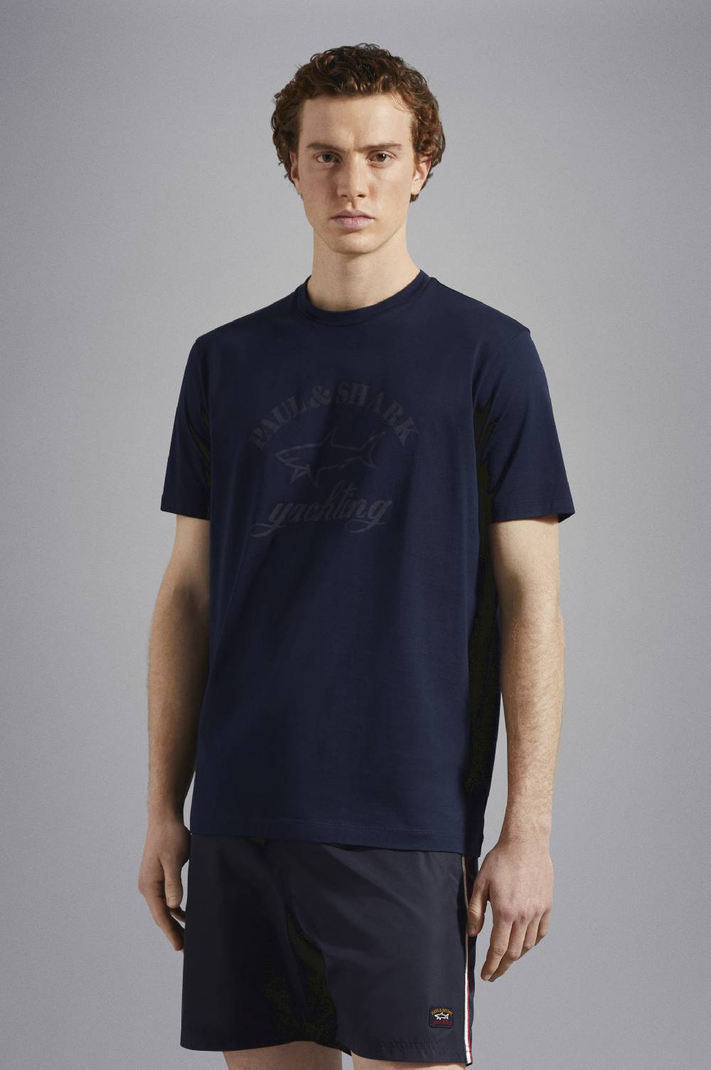 Paul & Shark T-Shirt in cotone con Logo stampato Paul & Shark