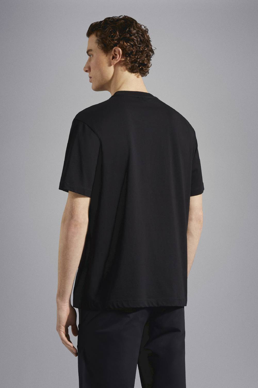 Paul & Shark T-Shirt In Cotone Con Logo Stampato Paul & Shark