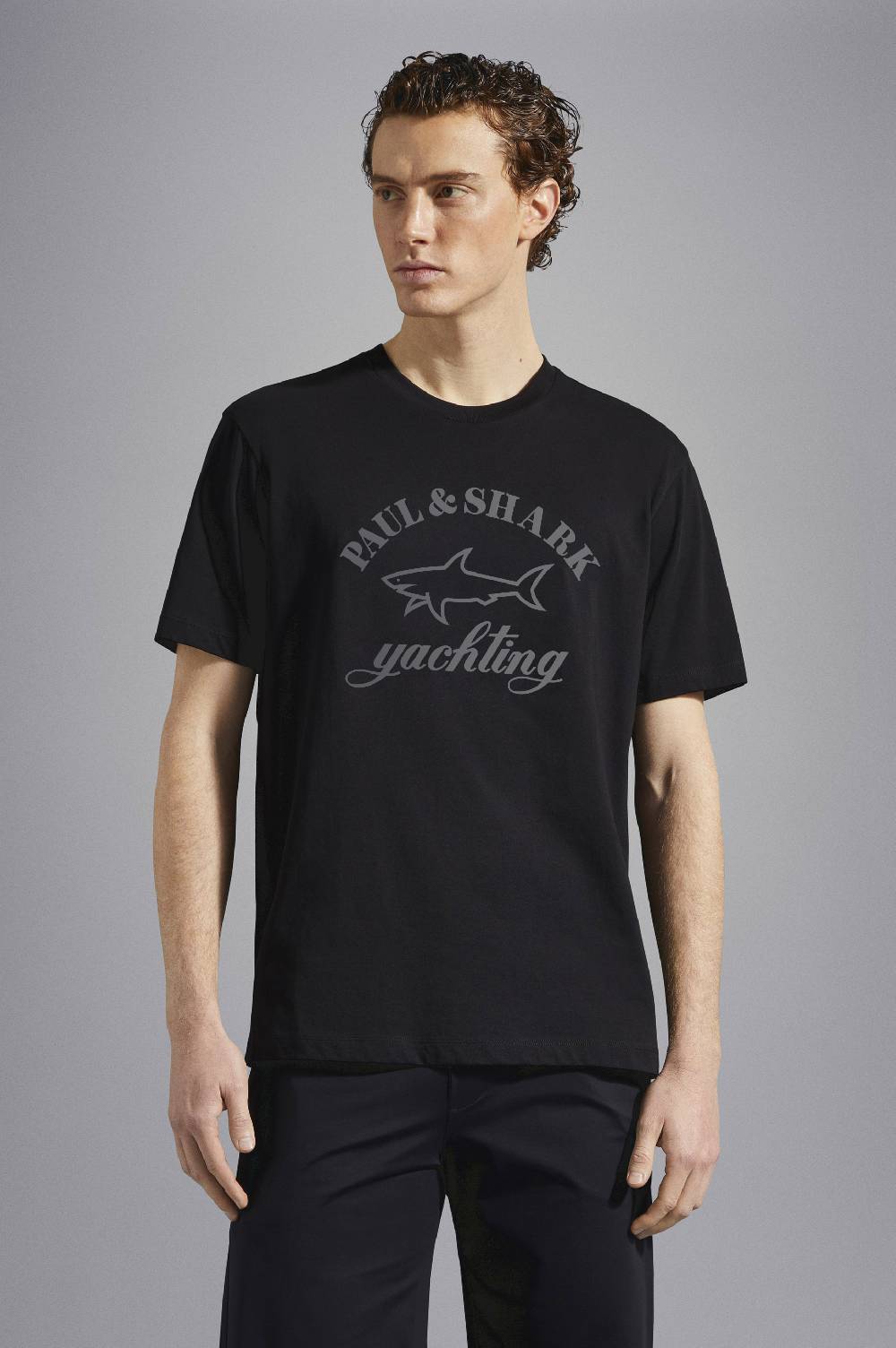 Paul & Shark T-Shirt in cotone con Logo stampato Paul & Shark
