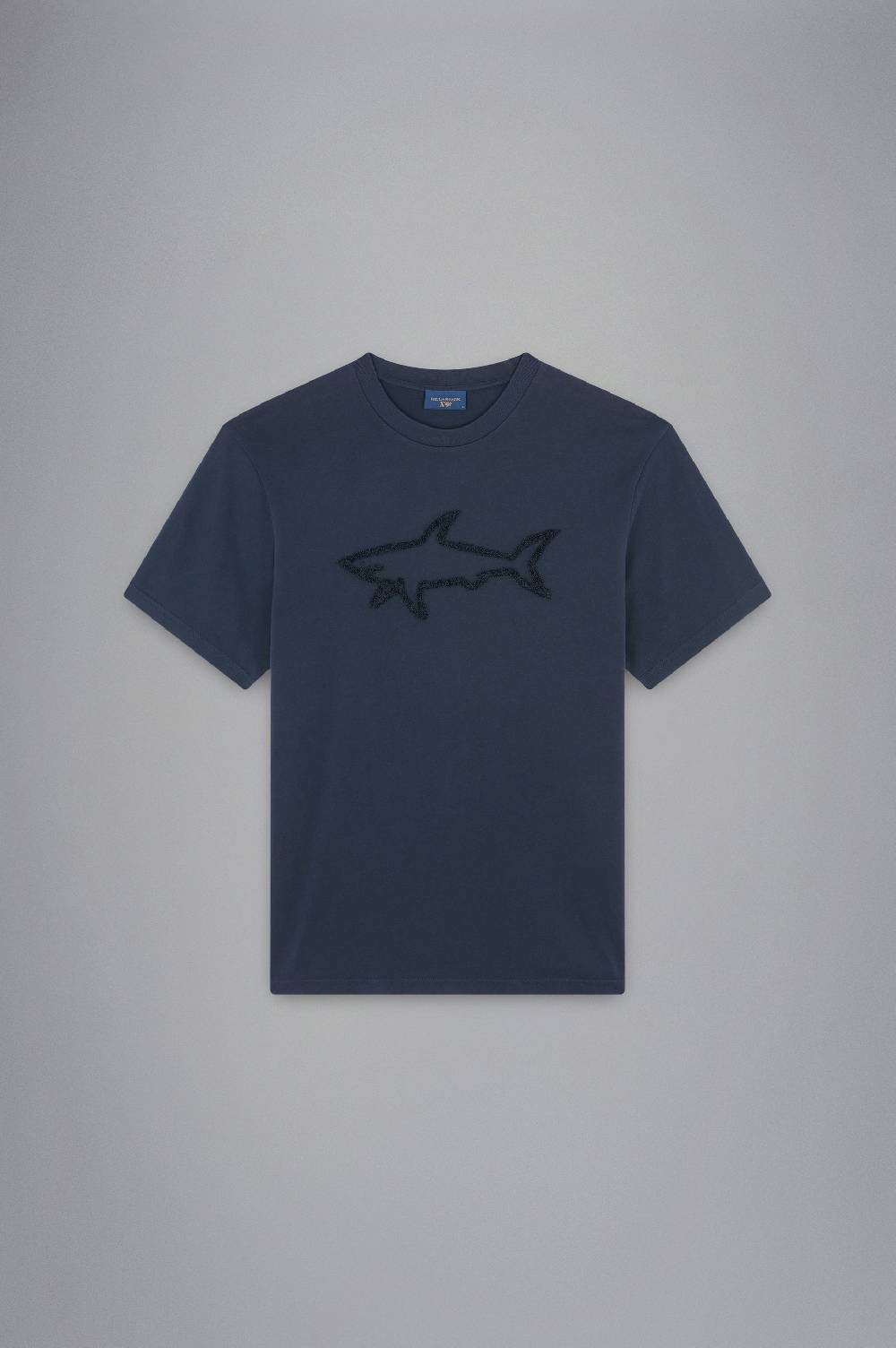 Paul & Shark T-shirt In Cotone Con Ricamo Shark Paul & Shark