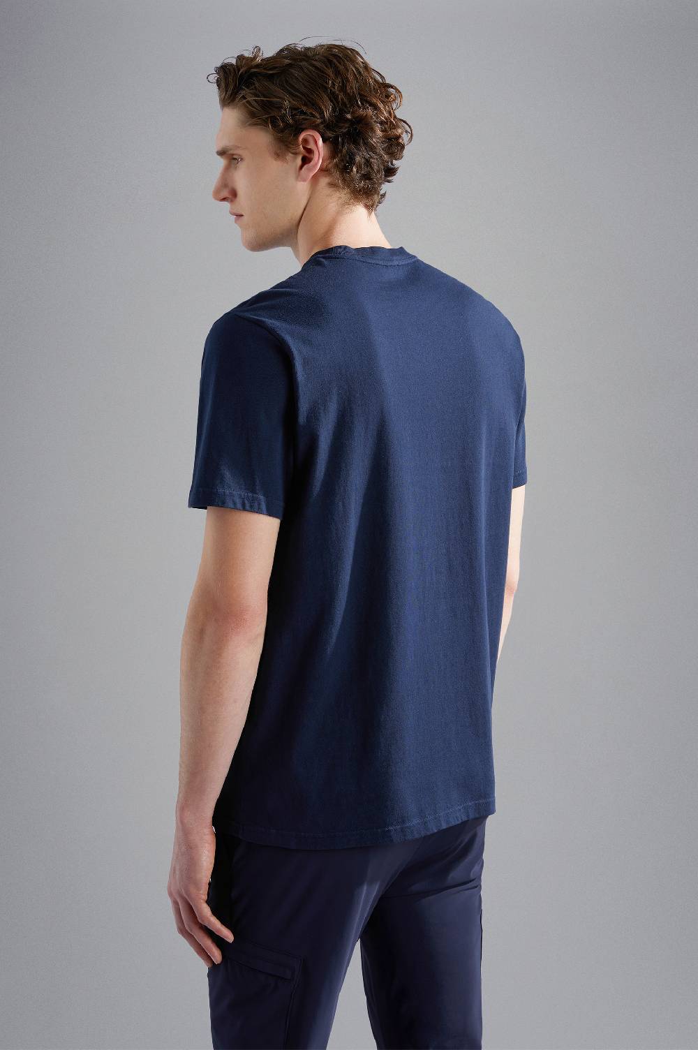 Paul & Shark T-shirt In Cotone Con Ricamo Shark Paul & Shark