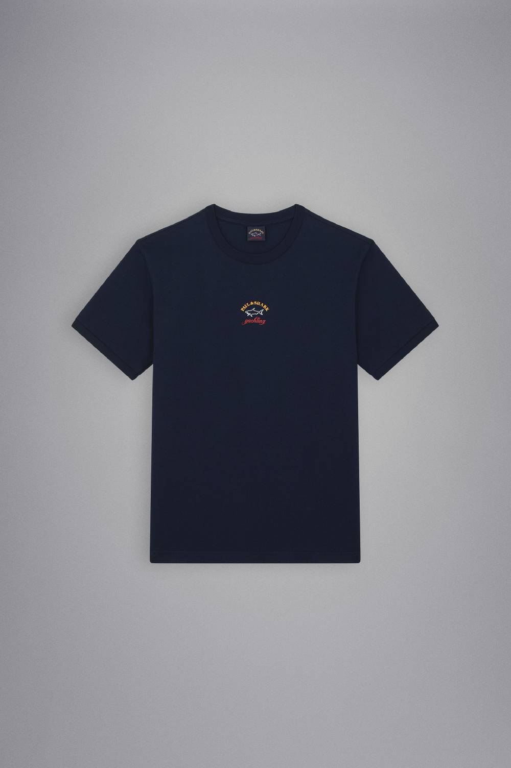 Paul & Shark T-Shirt In Cotone Con Stampa Grafica Paul & Shark