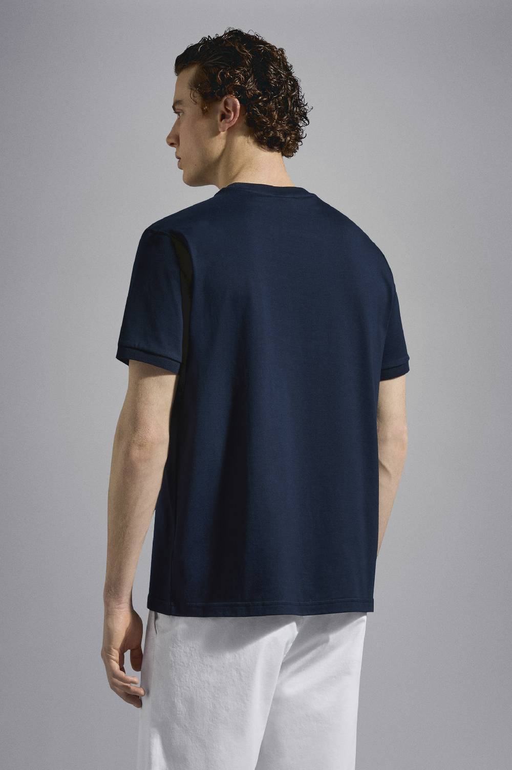 Paul & Shark T-Shirt In Cotone Con Stampa Grafica Paul & Shark