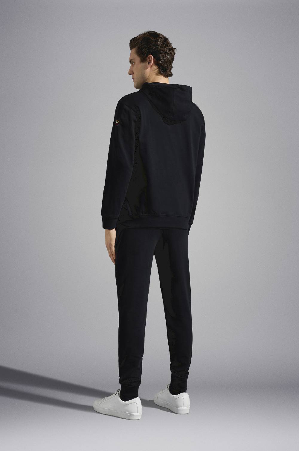 Paul & Shark Tuta Sportiva In Cotone Con Badge Iconico Paul & Shark