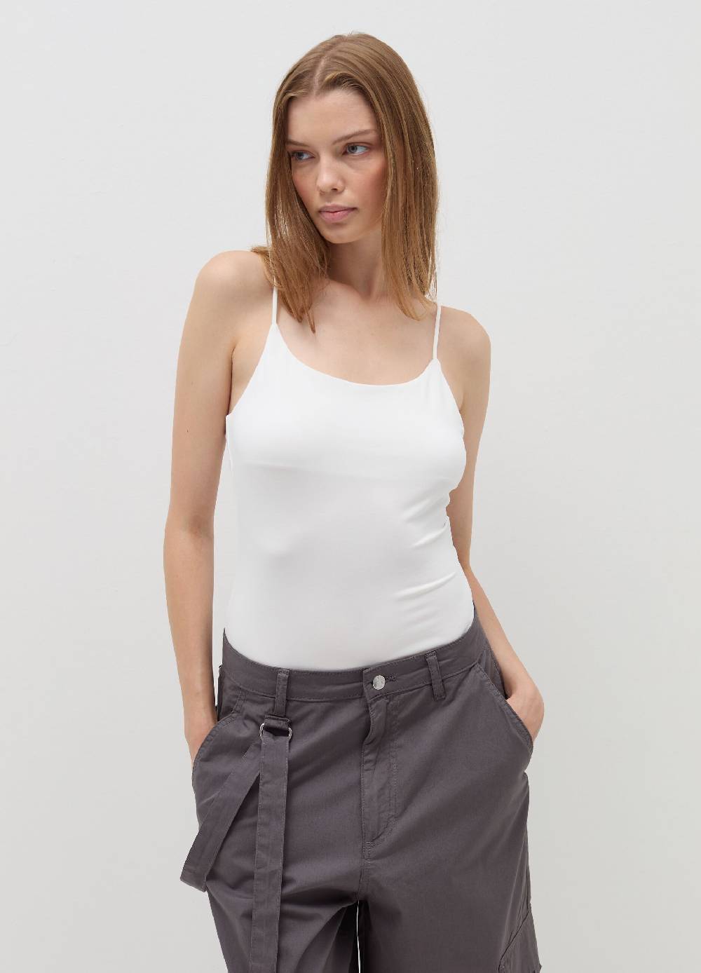 B. ANGEL Body Con Spalline Sottili