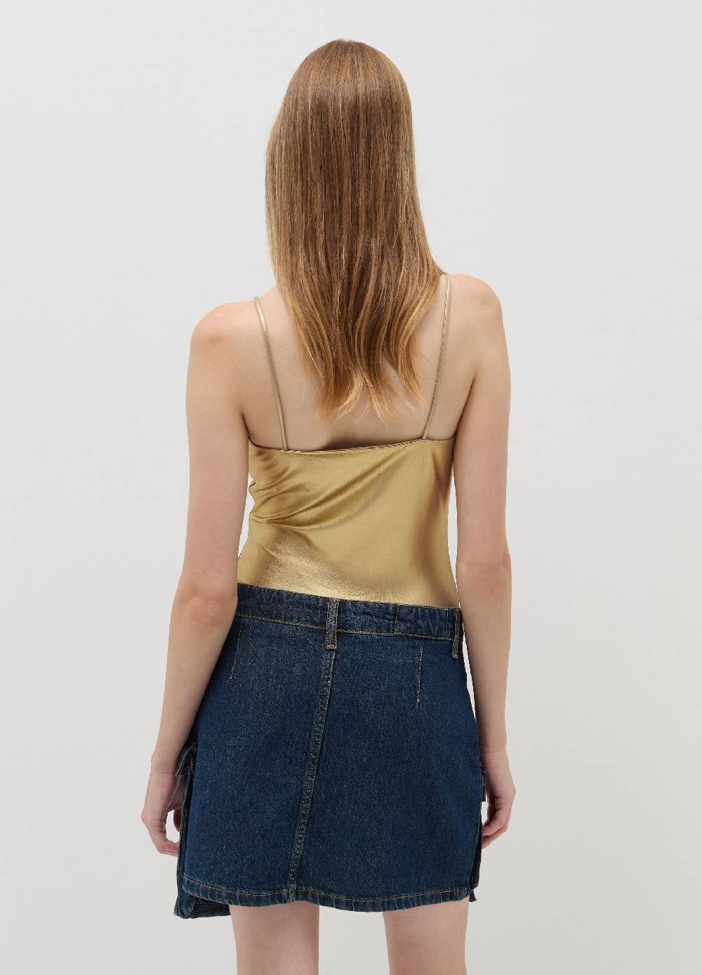 B. ANGEL Body Con Spalline Sottili