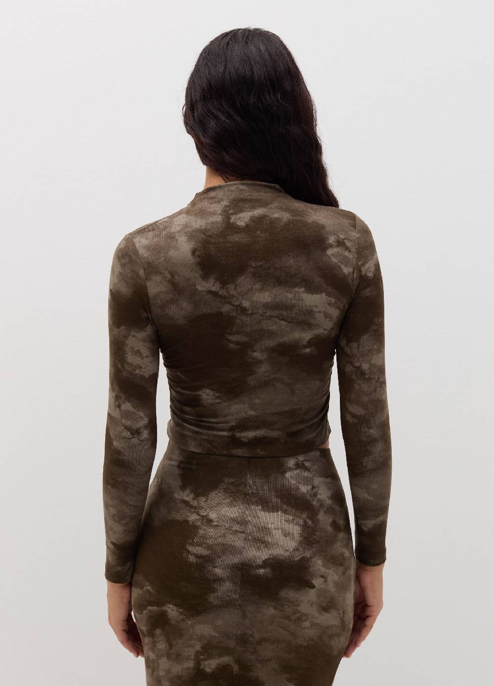 B. ANGEL T-shirt A Maniche Lunghe Camouflage