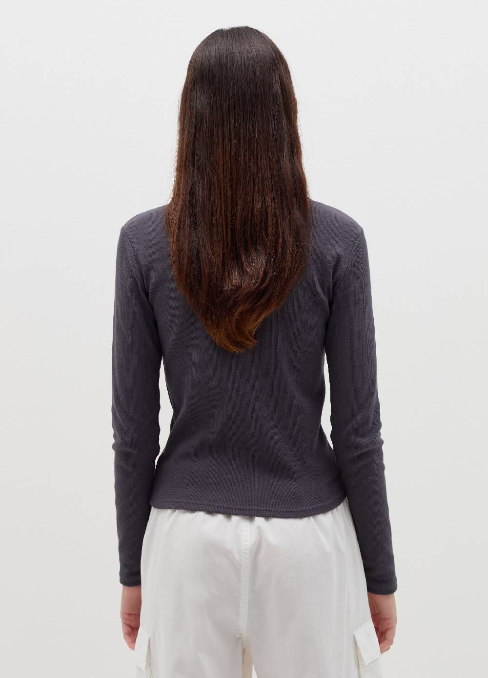 B. ANGEL T-shirt A Maniche Lunghe Con Strass