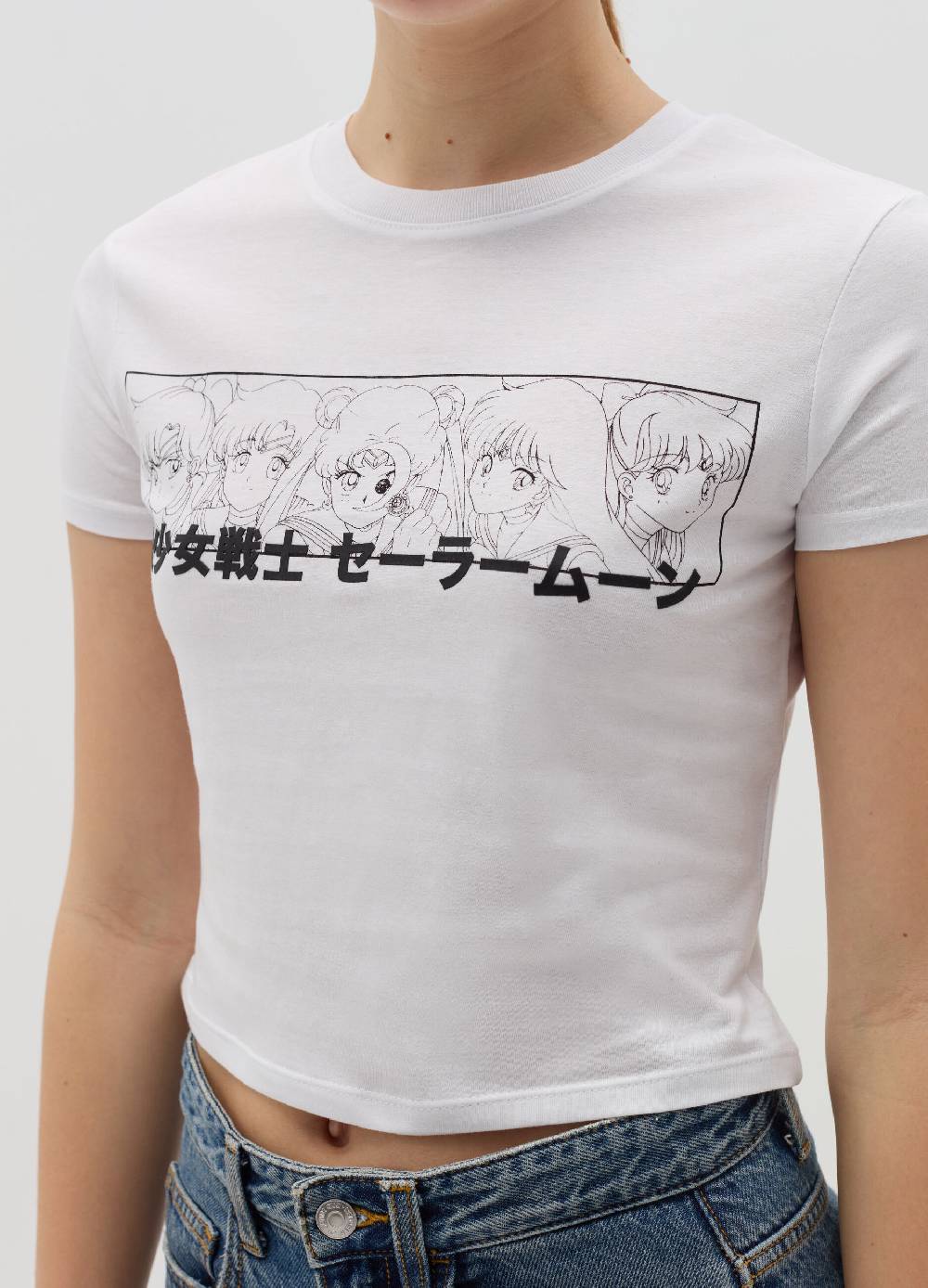 B. ANGEL T-shirt Con Stampa Sailor Moon
