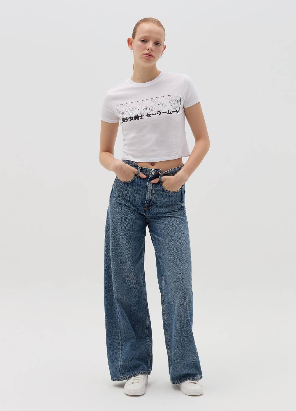 B. ANGEL T-shirt con stampa Sailor Moon