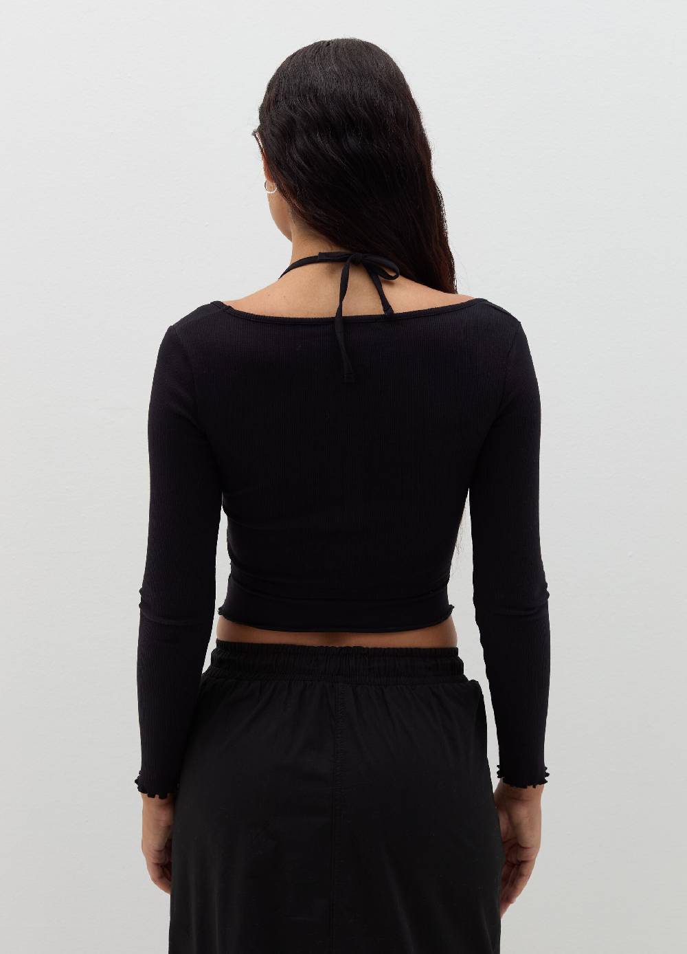 B. ANGEL T-shirt Crop Con Canotta Interna