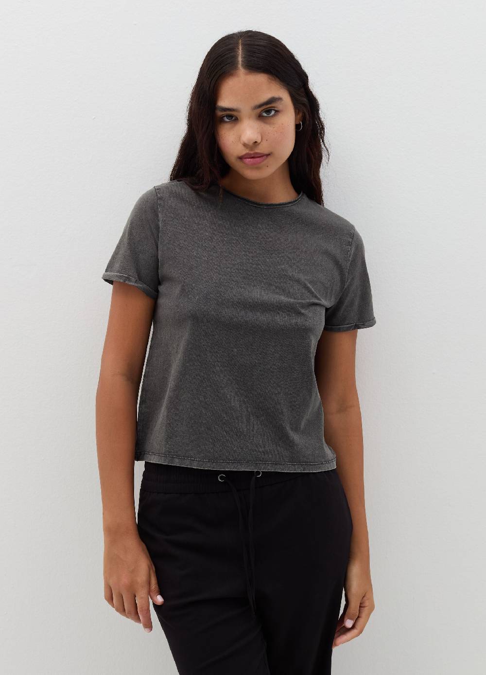 B. ANGEL T-shirt In Cotone Scollo Rotondo