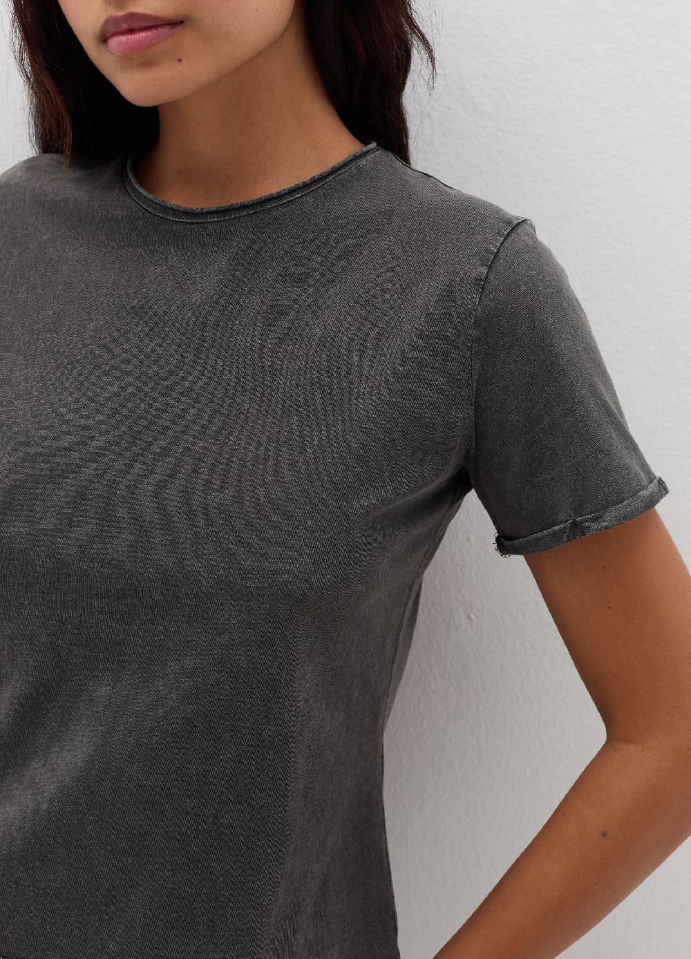 B. ANGEL T-shirt In Cotone Scollo Rotondo