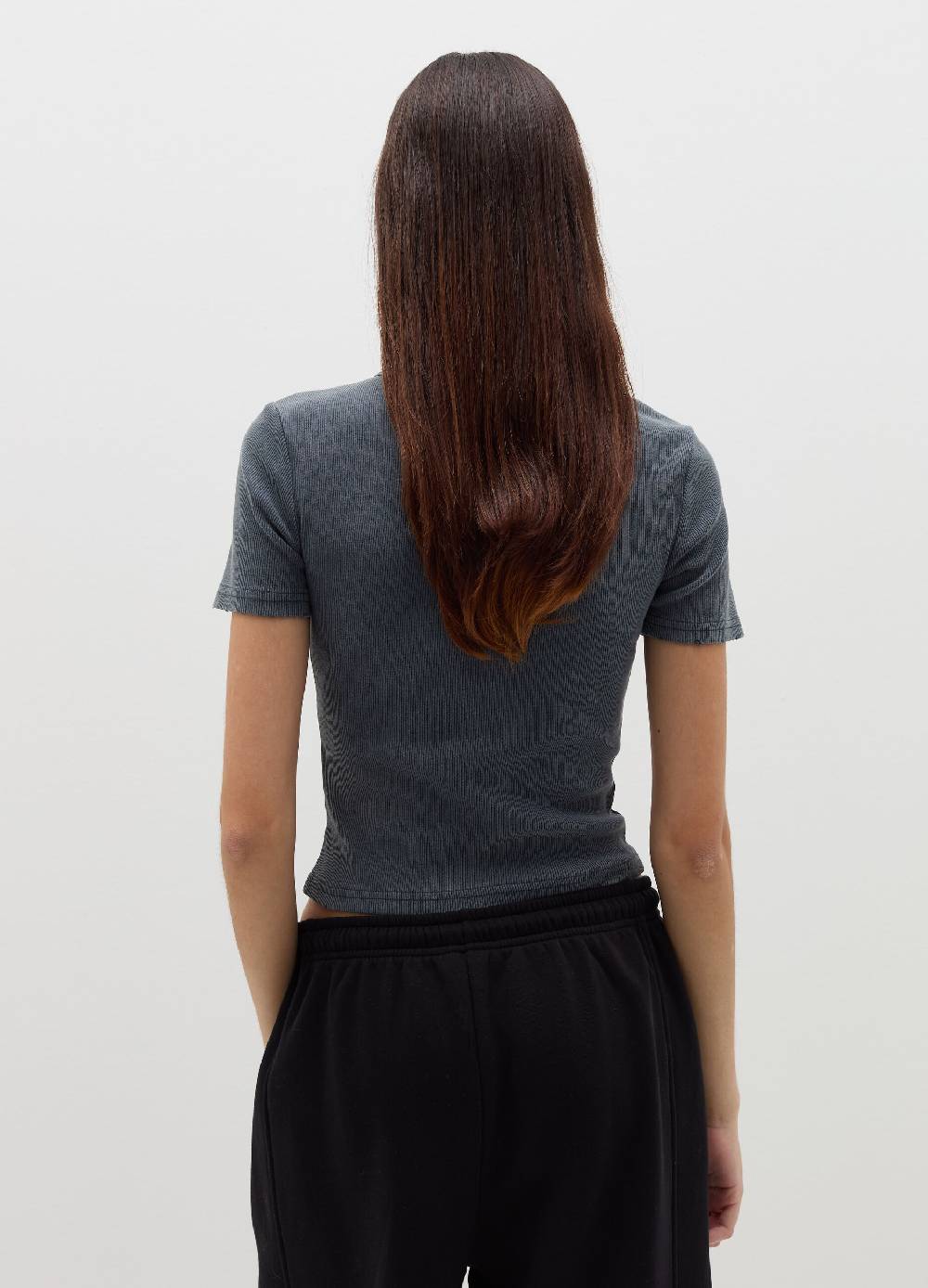 B. ANGEL T-shirt In Cotone Stretch A Costine