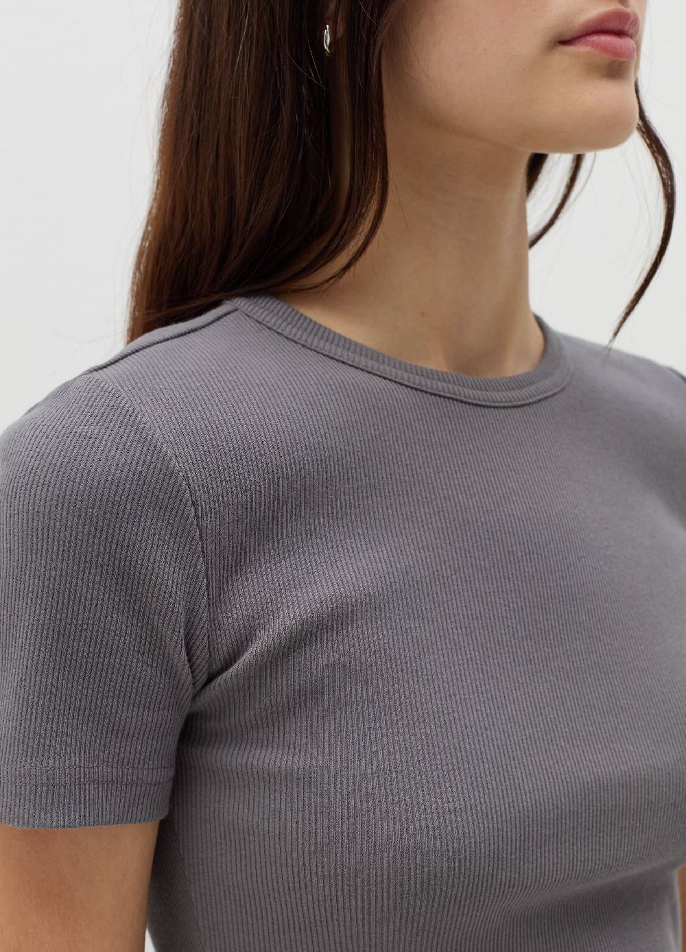 B. ANGEL T-shirt In Cotone Stretch A Costine