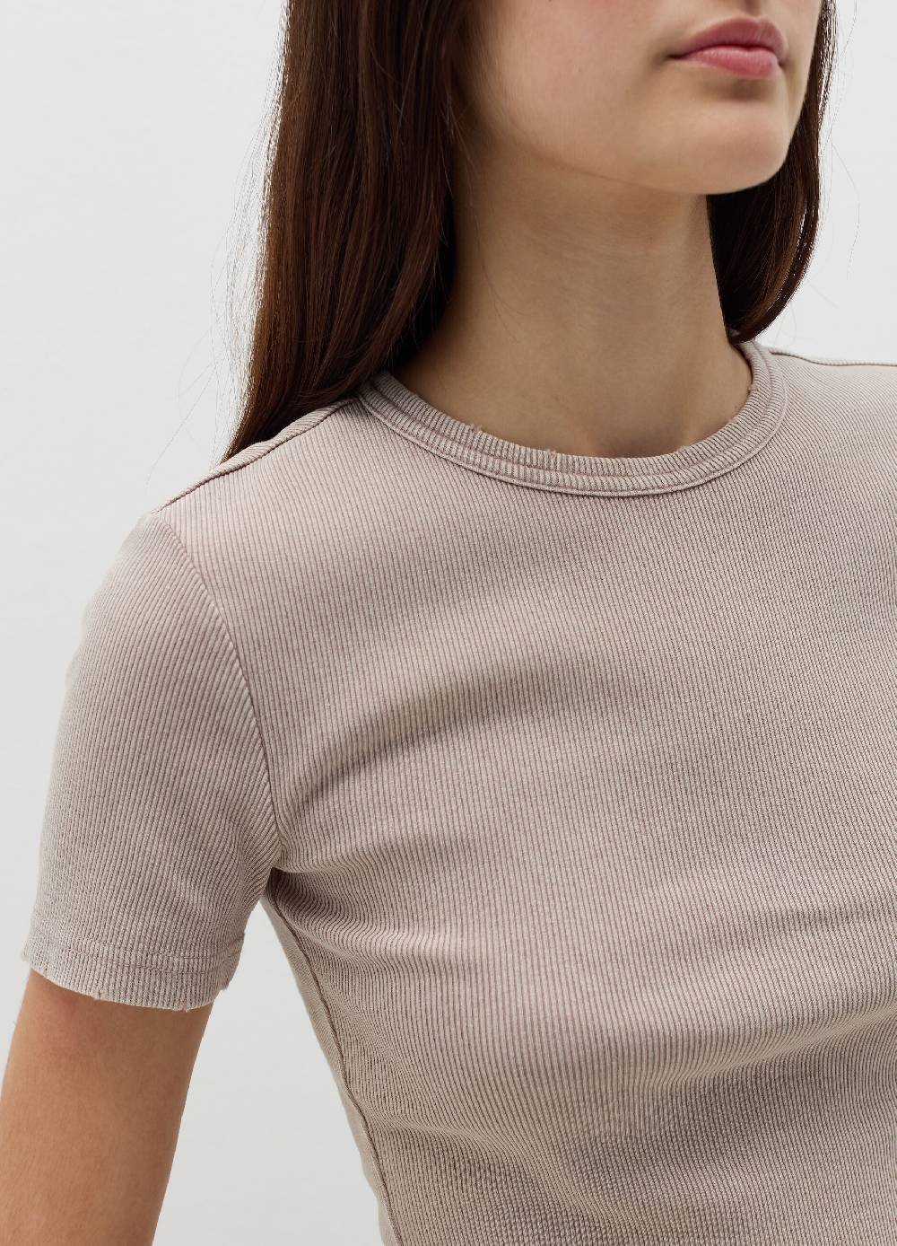 B. ANGEL T-shirt In Cotone Stretch A Costine