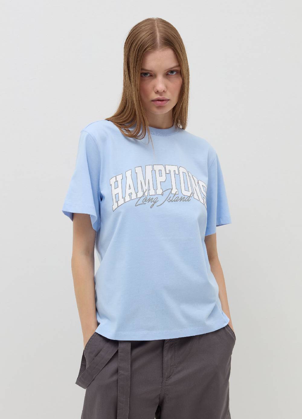 B. ANGEL T-shirt Relaxed Fit In Cotone