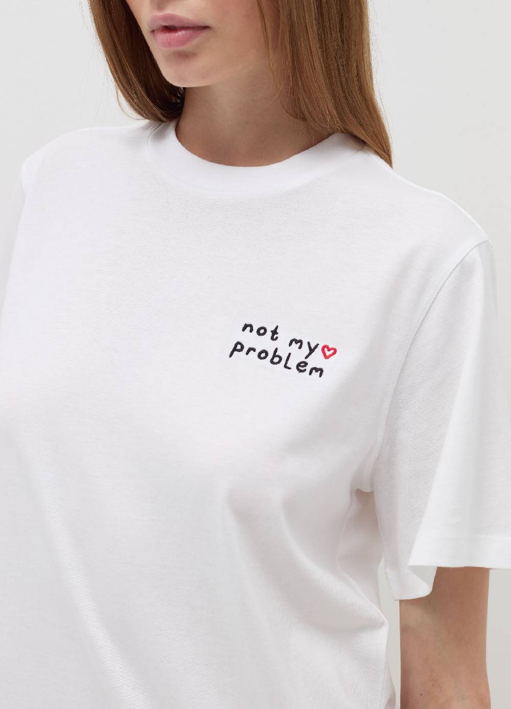 B. ANGEL T-shirt Relaxed Fit In Cotone