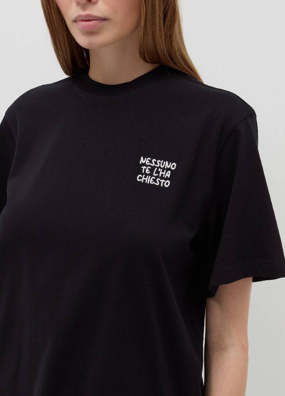 B. ANGEL T-shirt Relaxed Fit In Cotone