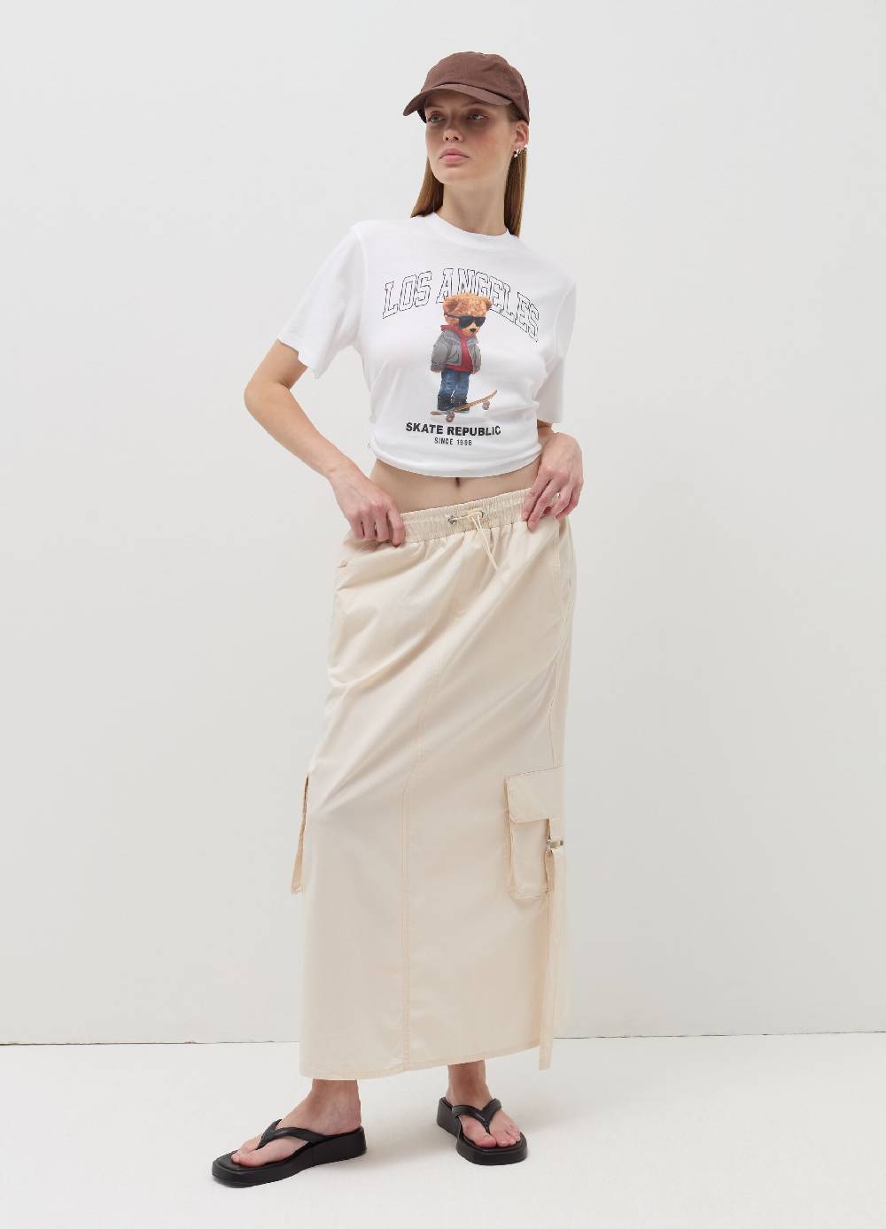 B. ANGEL T-shirt relaxed fit in cotone