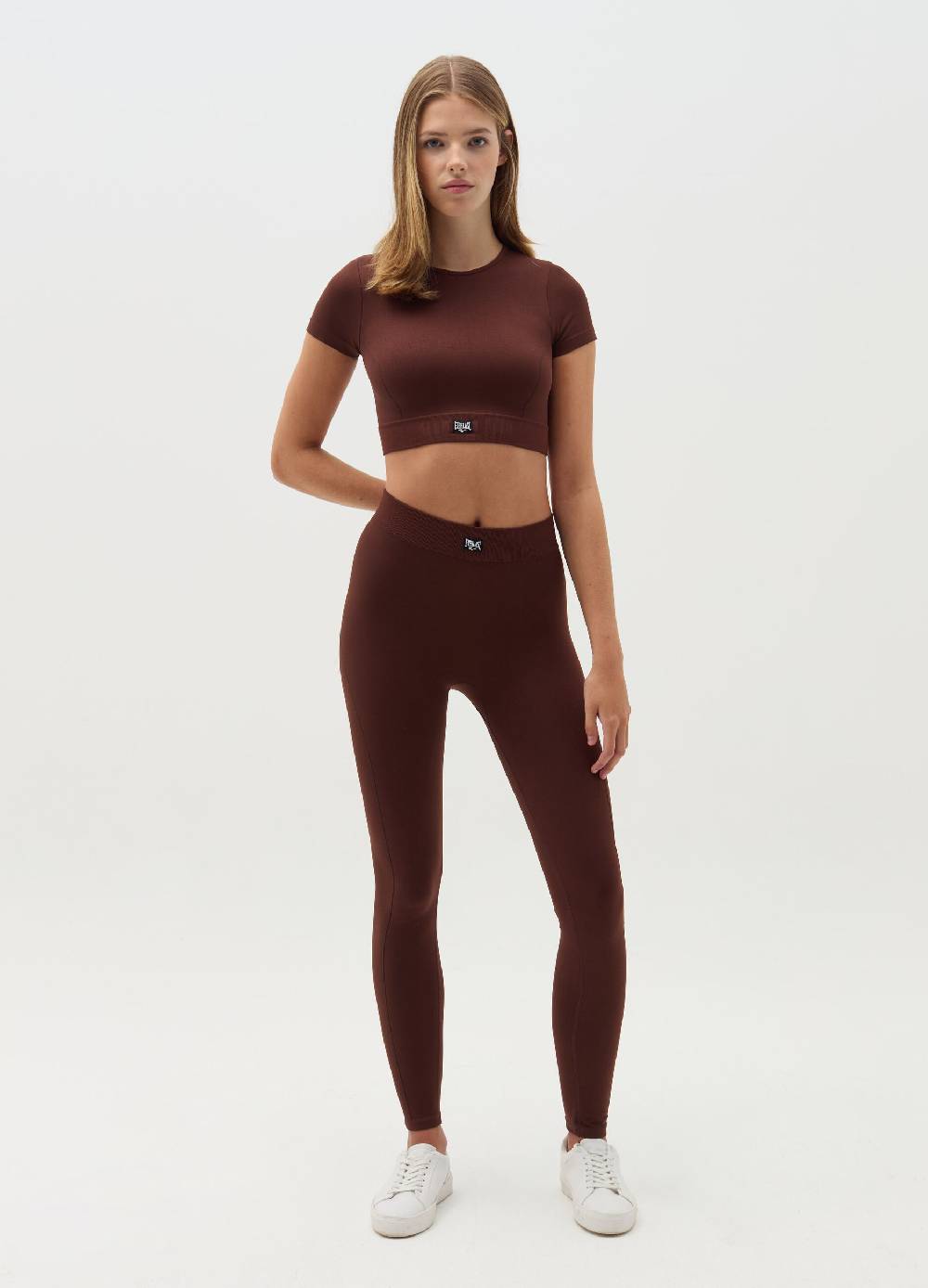 EVERLAST T-shirt Stretch Con Cuciture In Rilievo