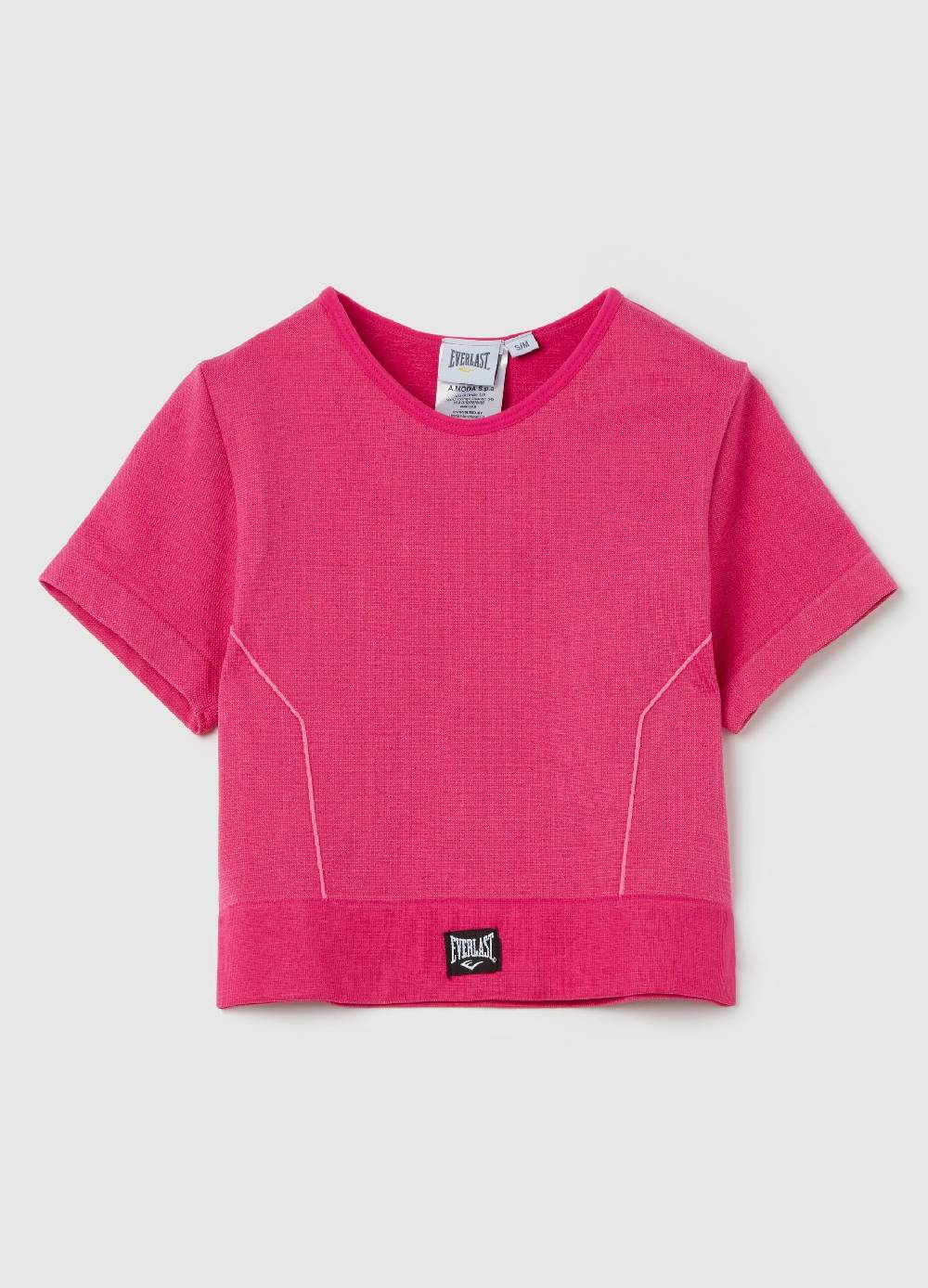 EVERLAST T-shirt stretch con cuciture in rilievo