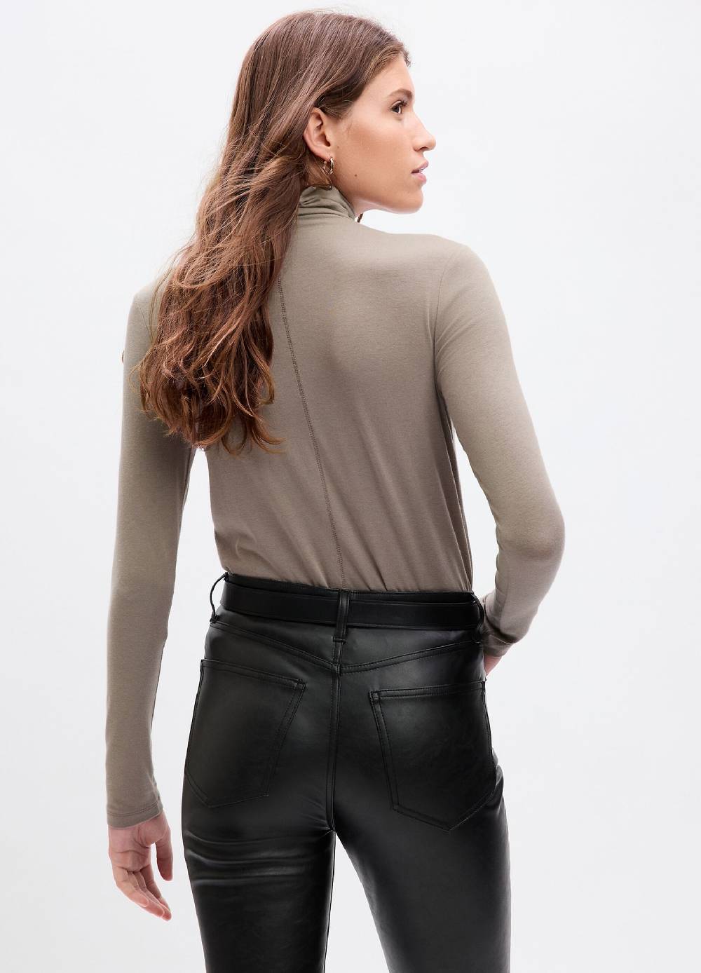 GAP T-shirt A Collo Alto Con Maniche Lunghe