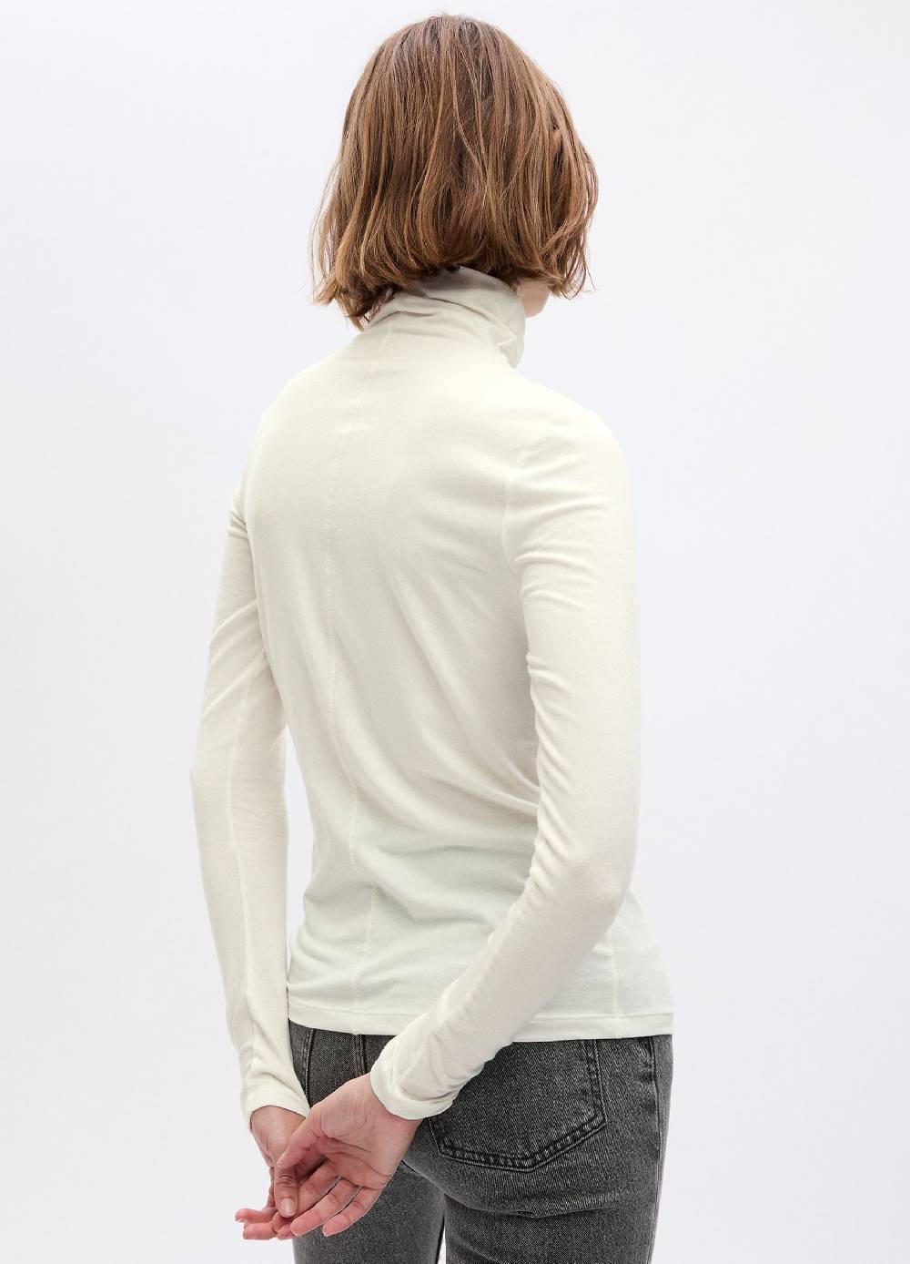 GAP T-shirt A Collo Alto Con Maniche Lunghe