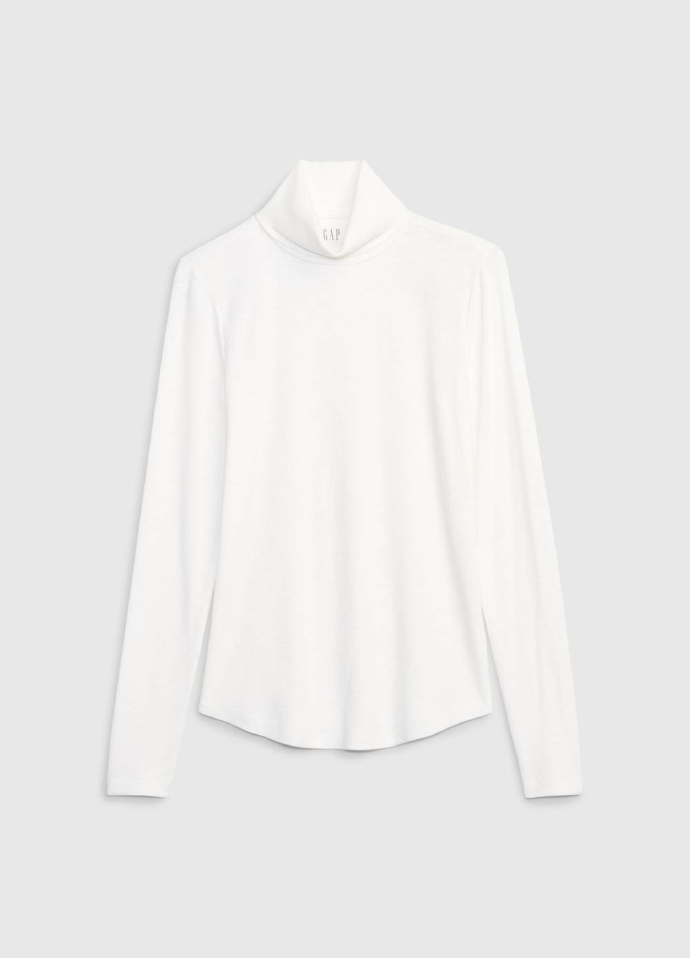 GAP T-shirt A Costine Sottili Con Collo Alto