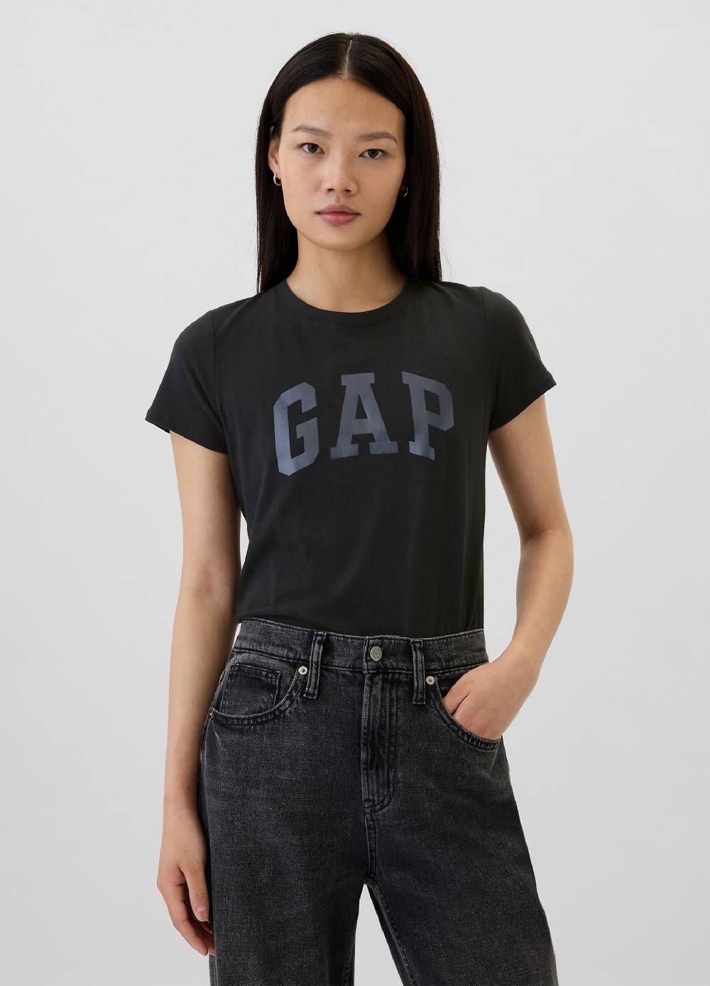 GAP T-shirt Con Stampa Logo In Foil