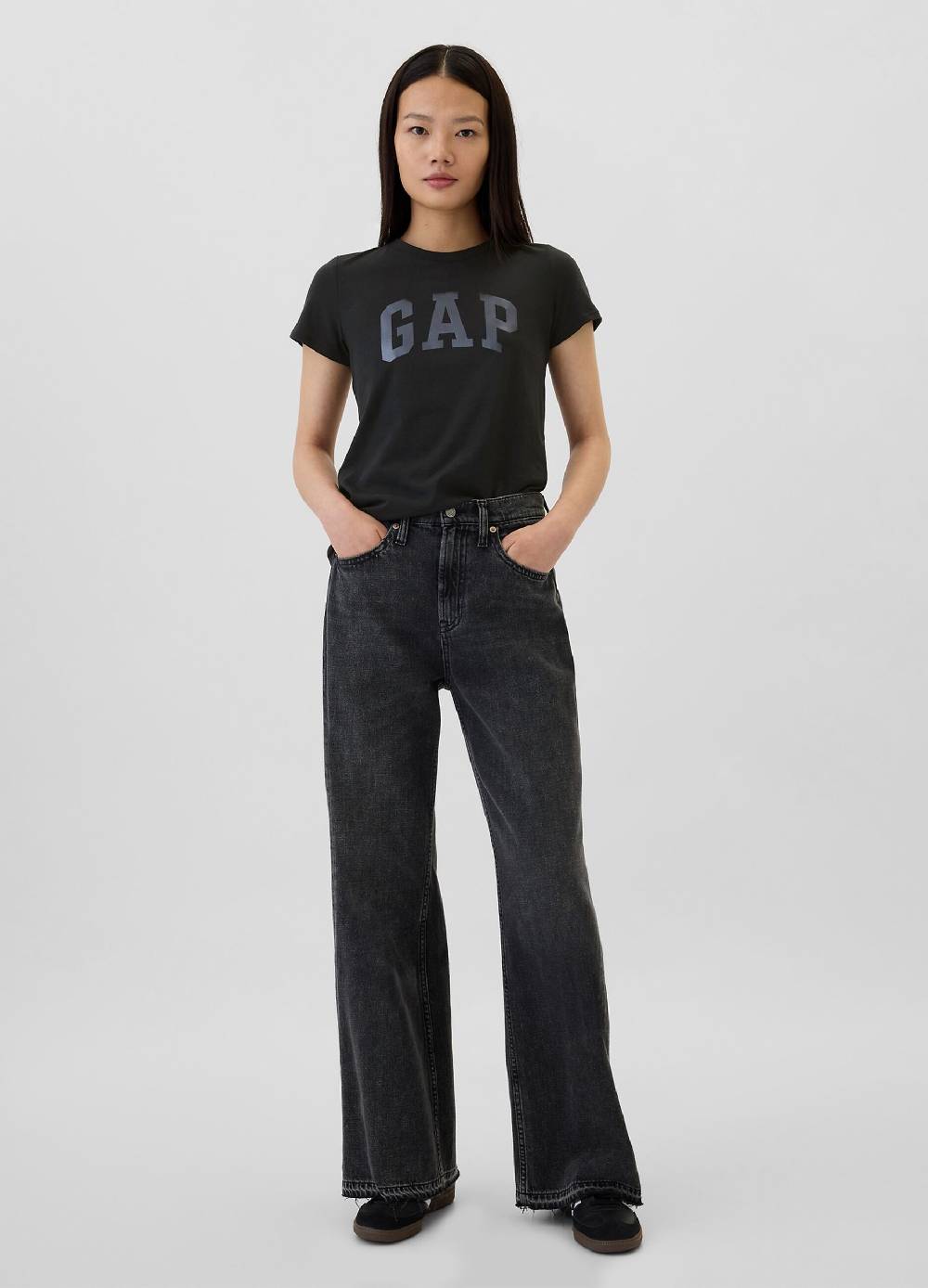GAP T-shirt con stampa logo in foil