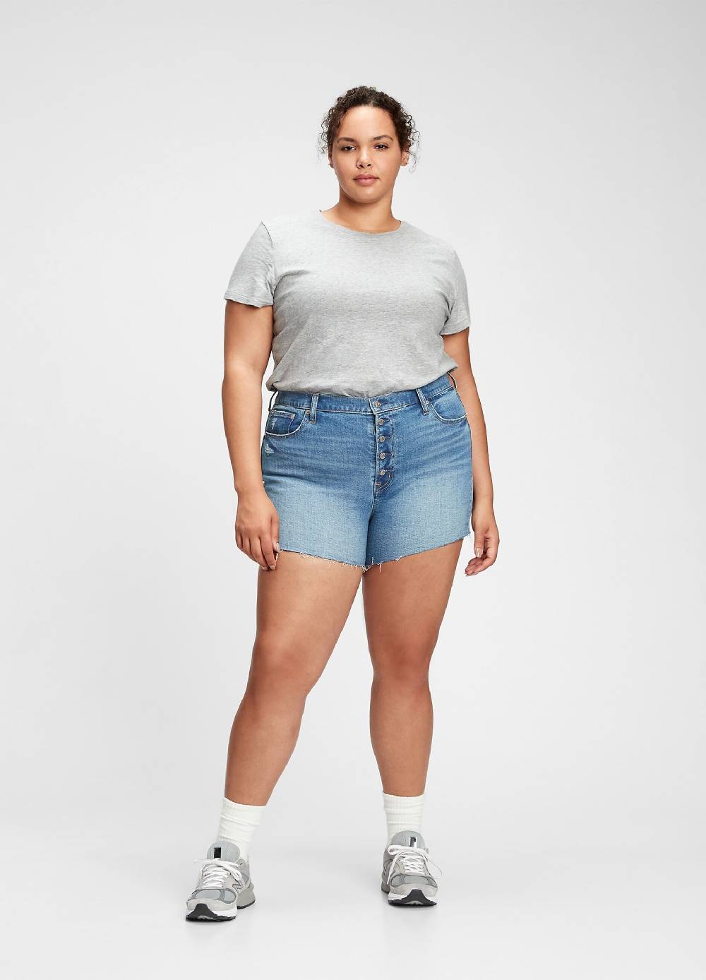 GAP T-shirt Girocollo In Cotone