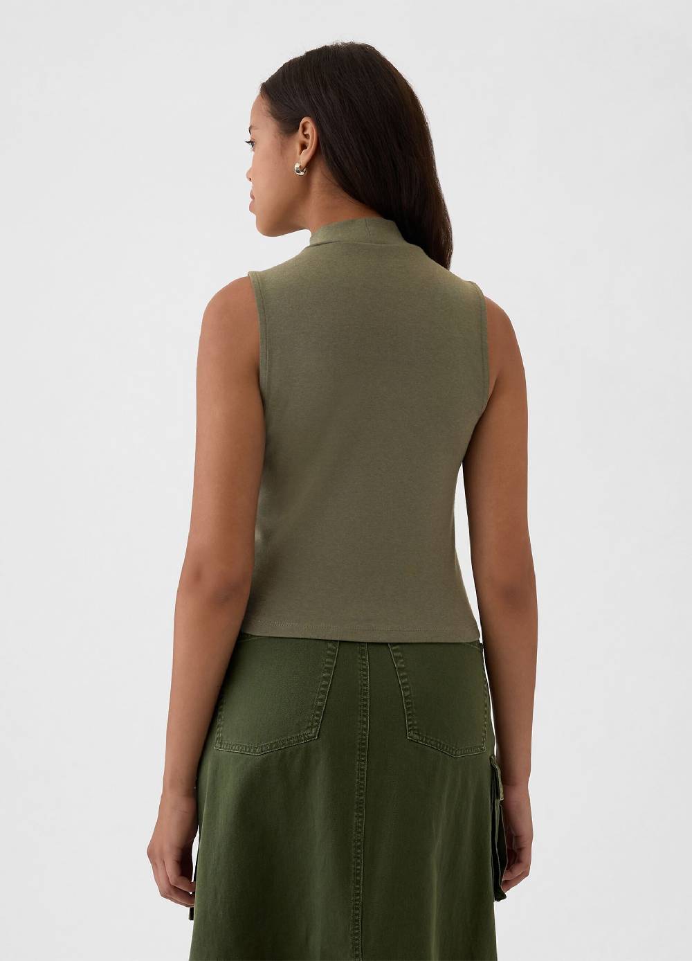 GAP Top Smanicato Mock Neck