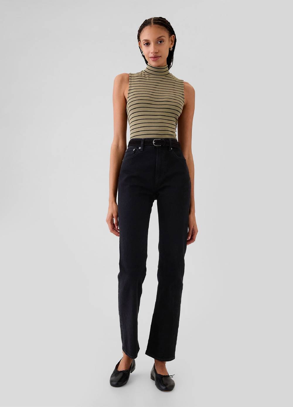 GAP Top smanicato mock neck